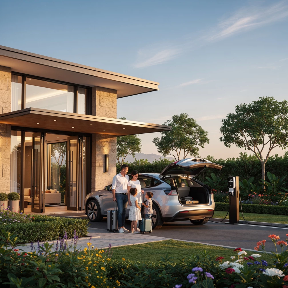 Mit dem E-Auto in den Urlaub: Hotels und Ladestationen clever planen