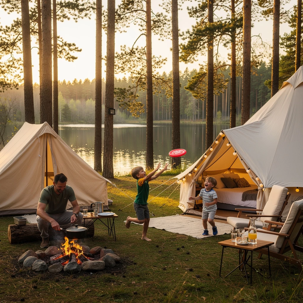 Camping oder Glamping? Was passt für meine Familie?