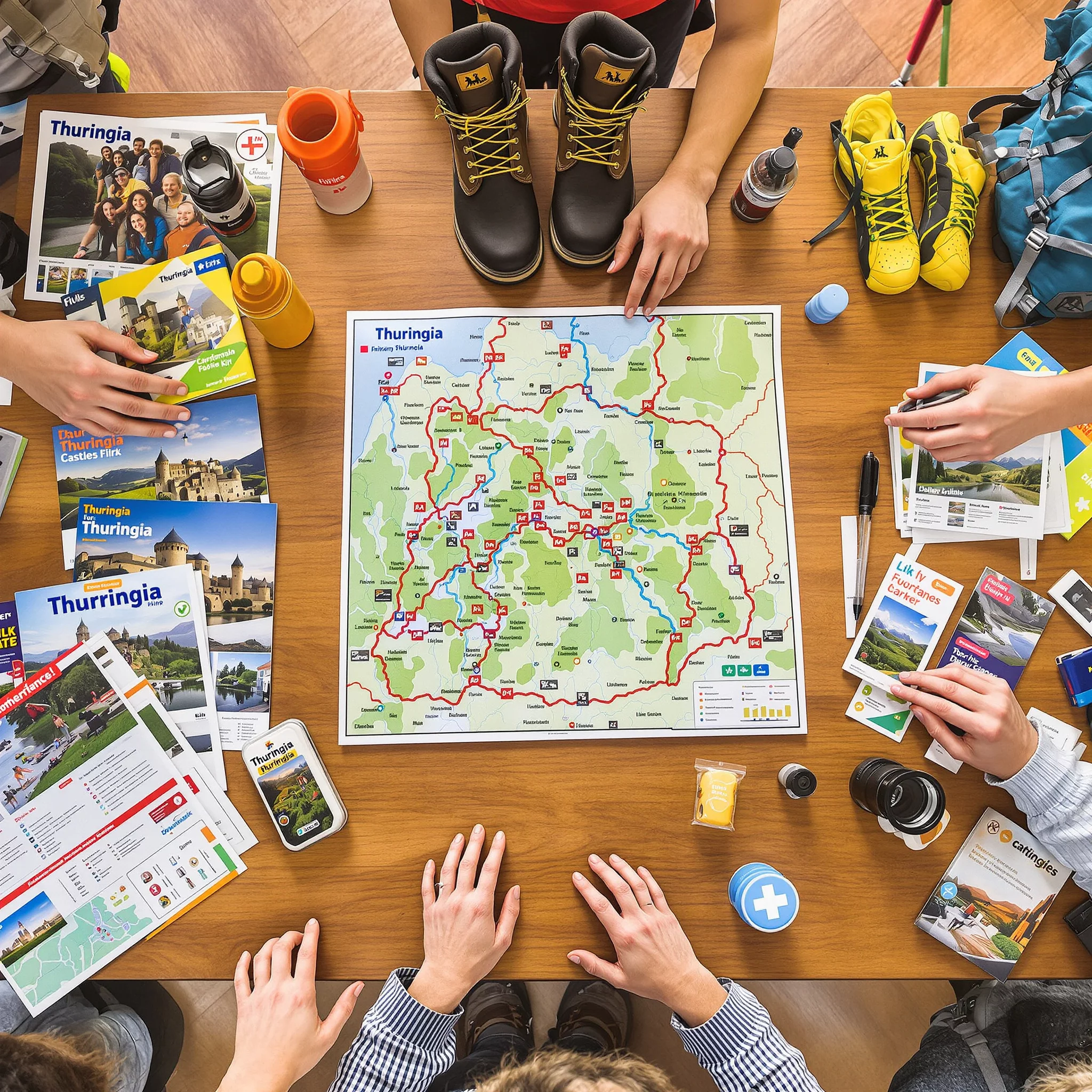 Thüringens Zeitzeugen: Burgen, Schlösser und Ruinen erzählen Geschichte neu