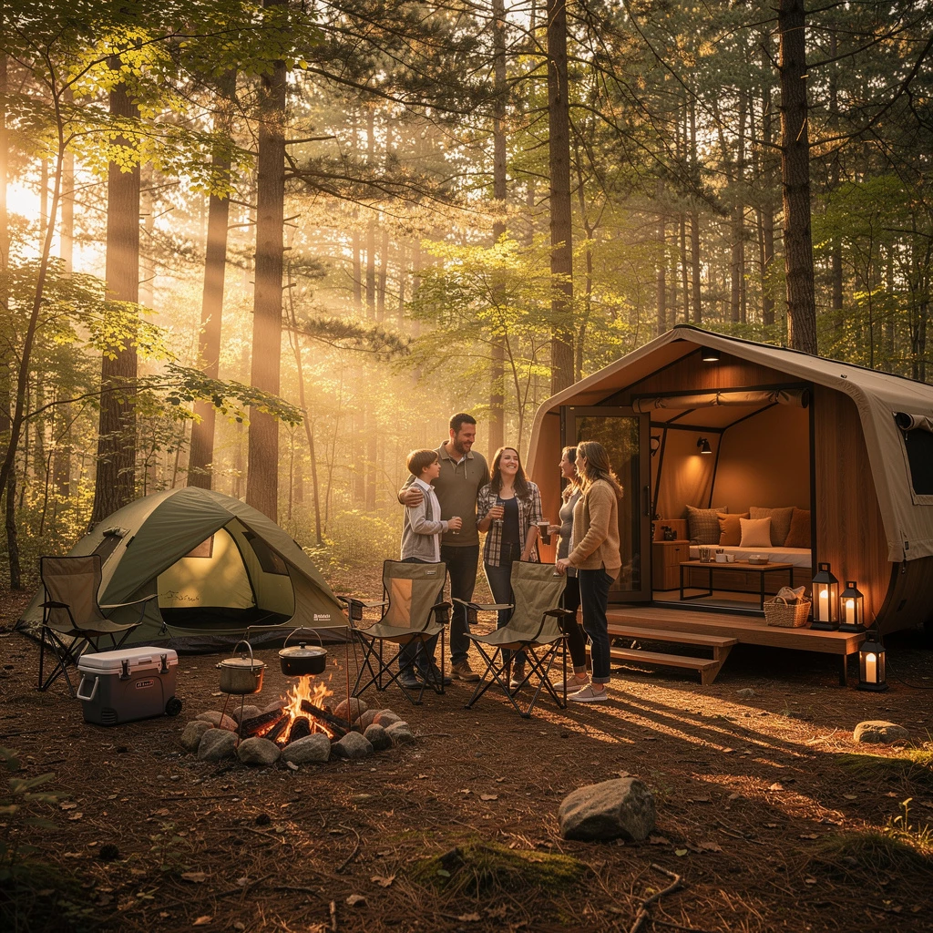 Camping oder Glamping? Was passt für meine Familie?