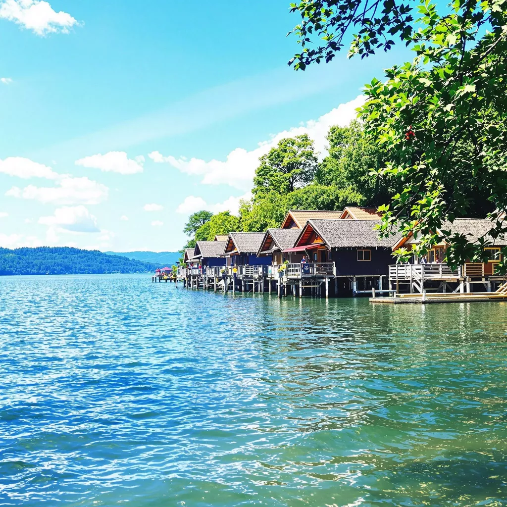 Freilichtmuseum Pfahlbauten Unteruhldingen am Bodensee