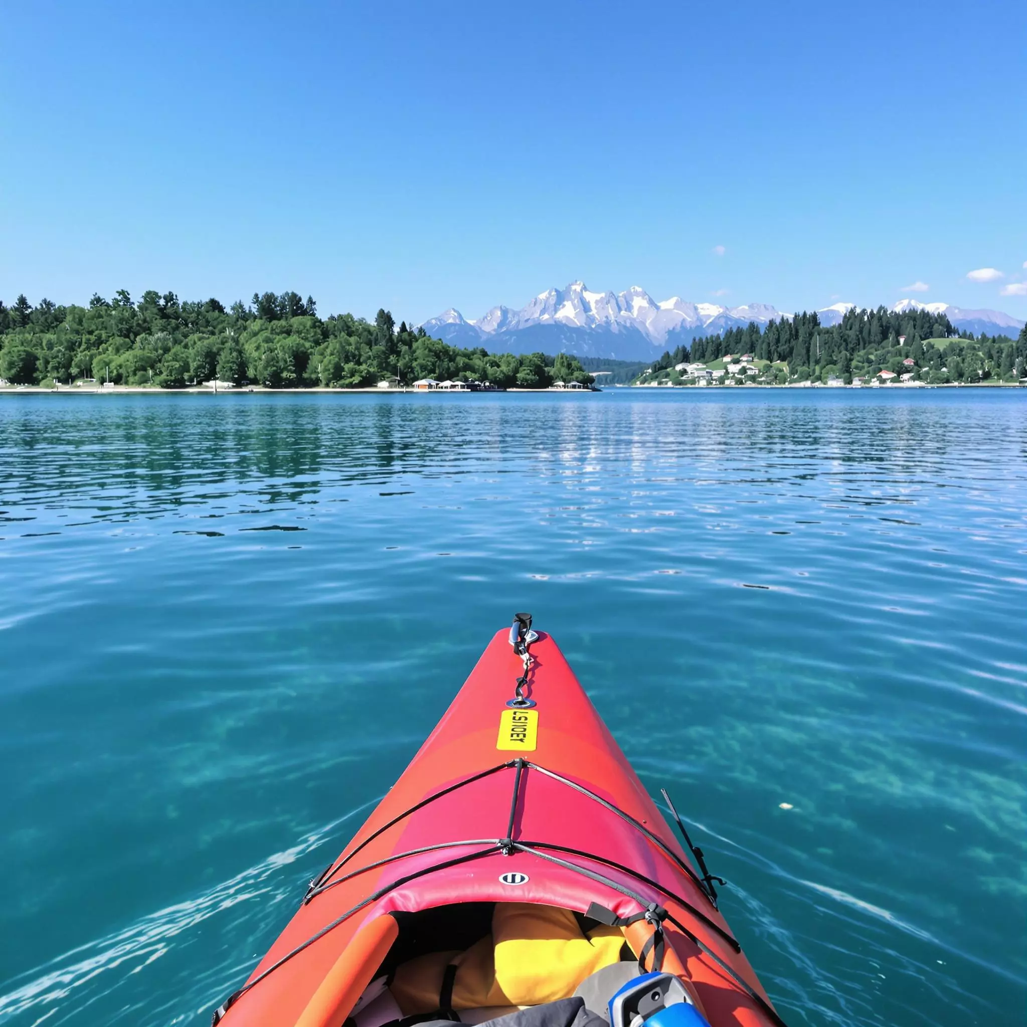 Kajakfahren rund um die Inseln des Bodensees