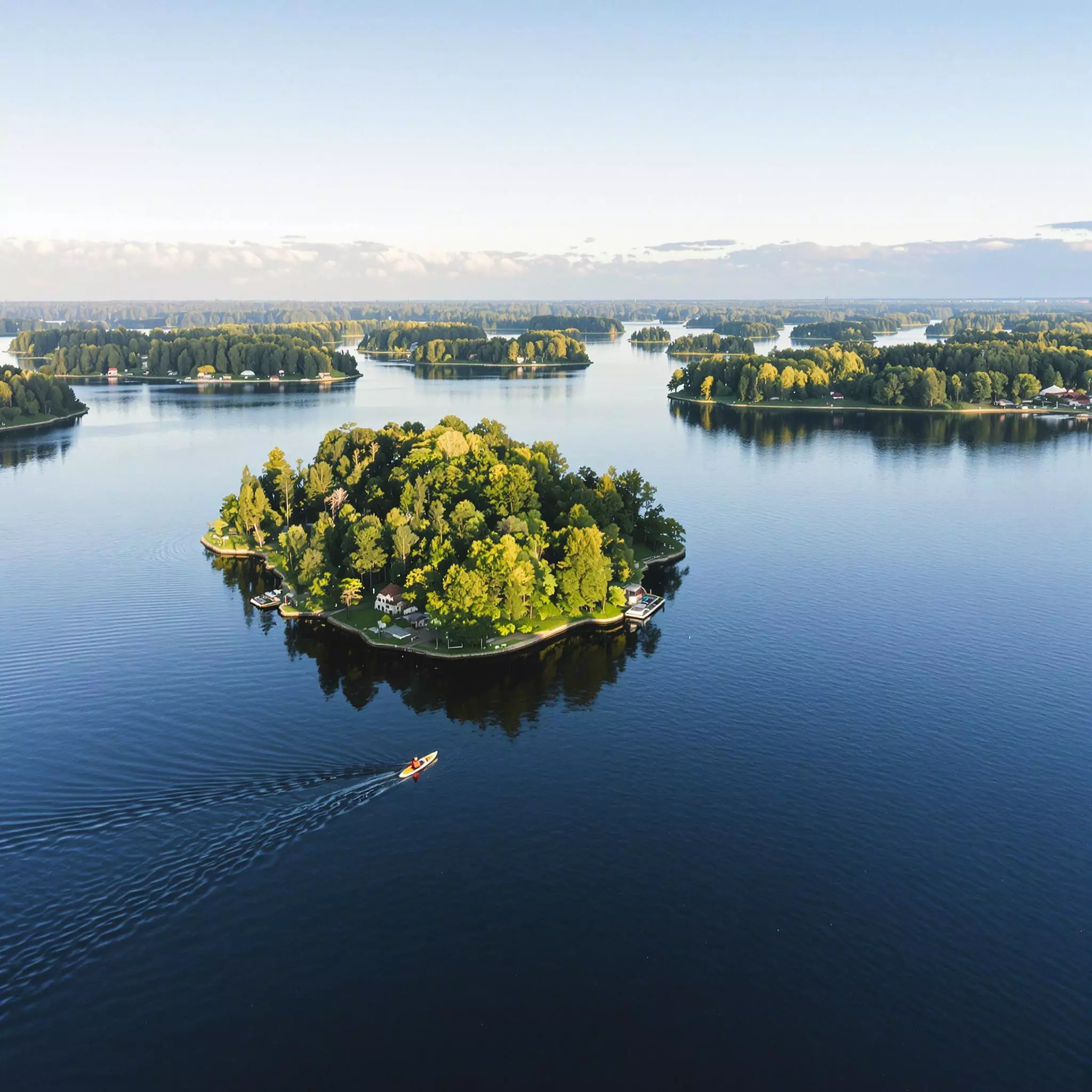 Kajakfahren rund um die Inseln des Bodensees