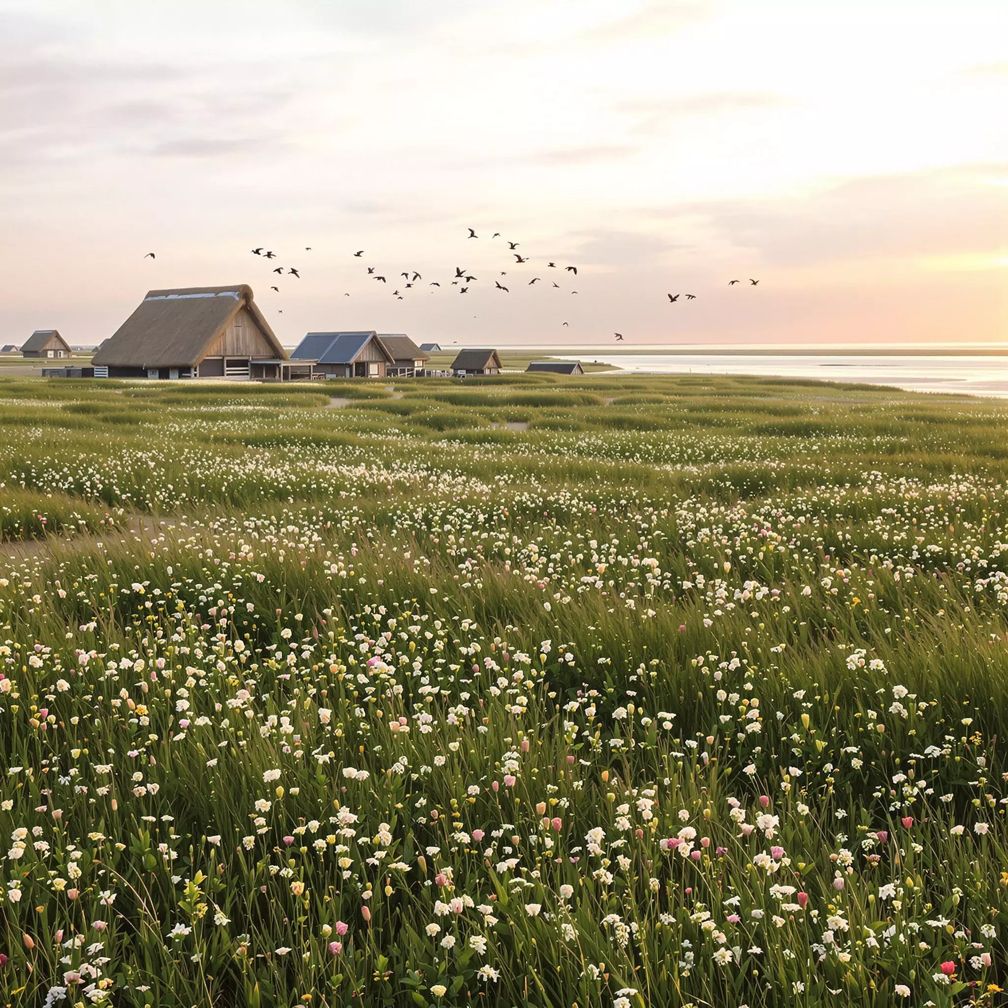 Die unberührte Natur Hallig Hooge erleben