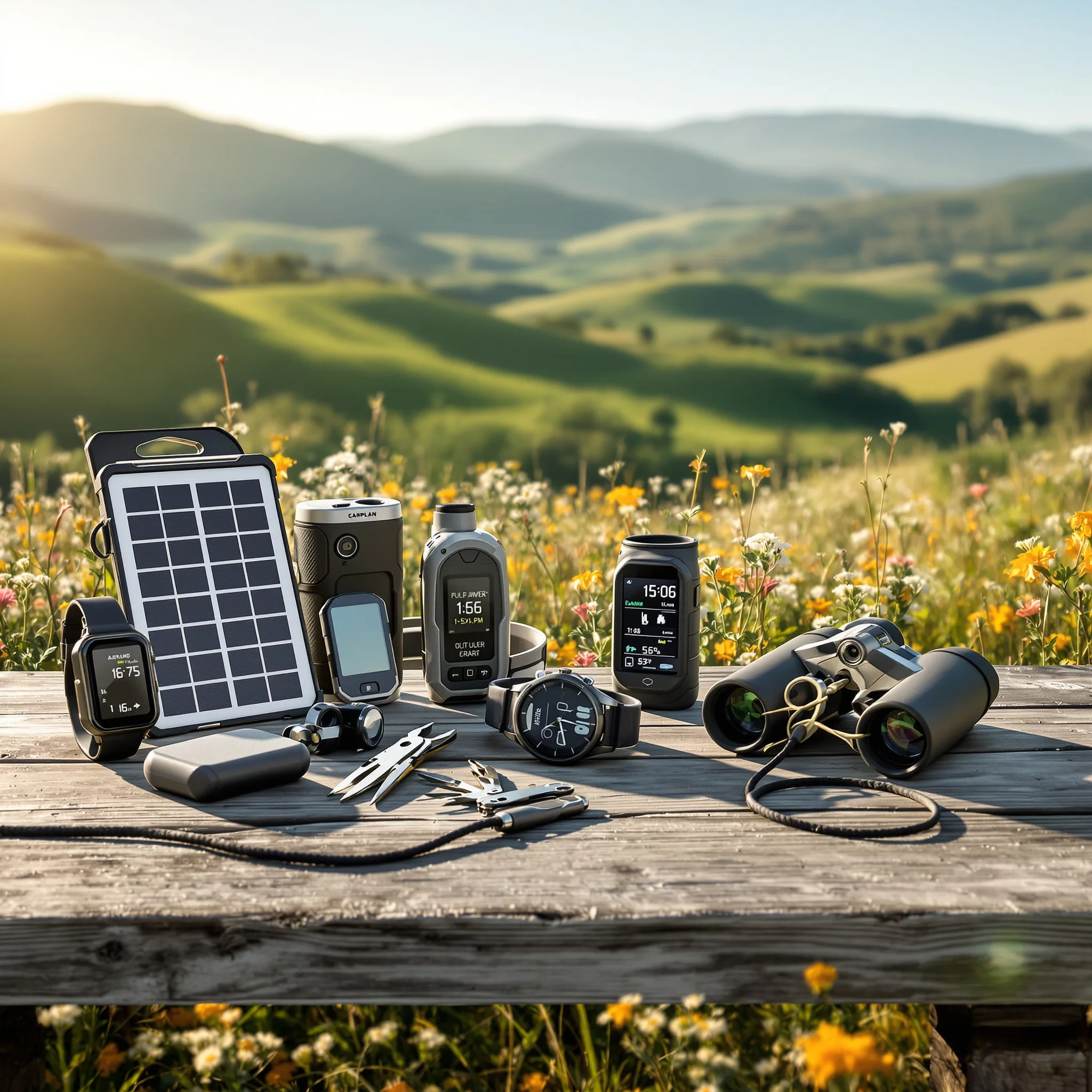 Gadgets für Outdoor-Abenteuer: Von Solarpanels bis GPS-Tracker