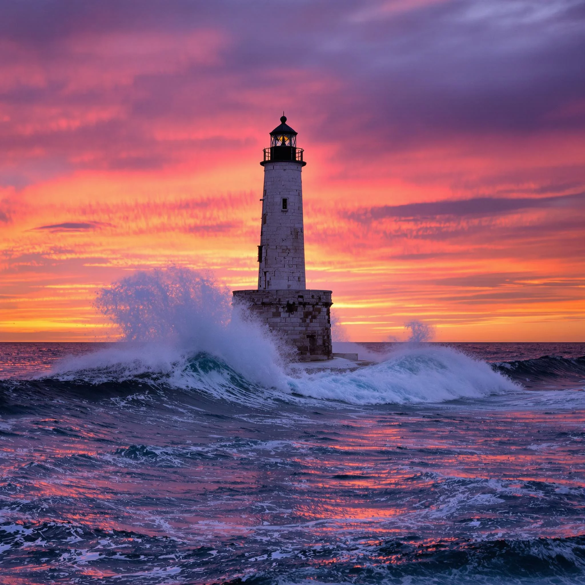Roter Sand: Der einsamste Leuchtturm Deutschlands und seine Geschichte