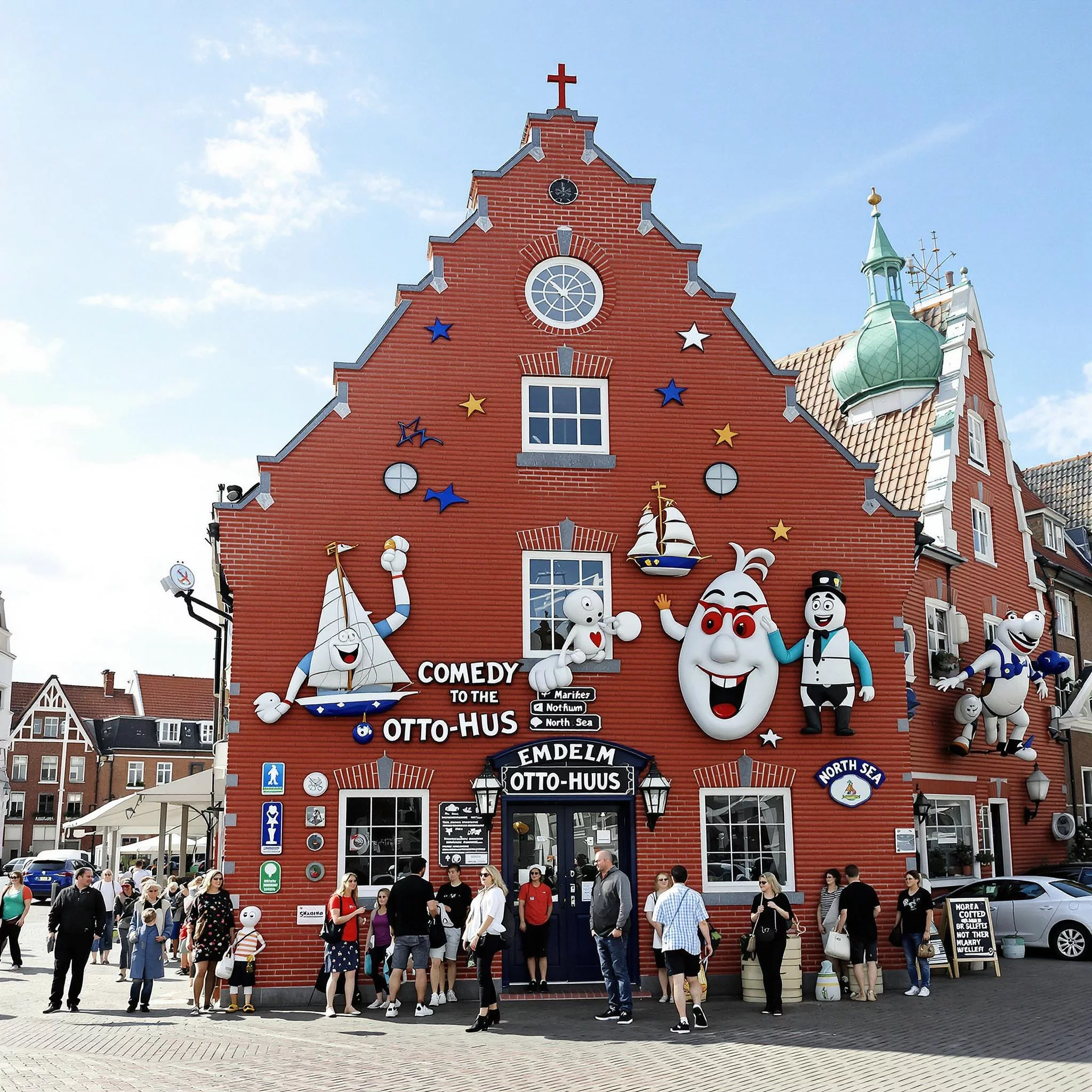 Otto-Huus in Emden: Kultige Sehenswürdigkeit für Comedy-Fans