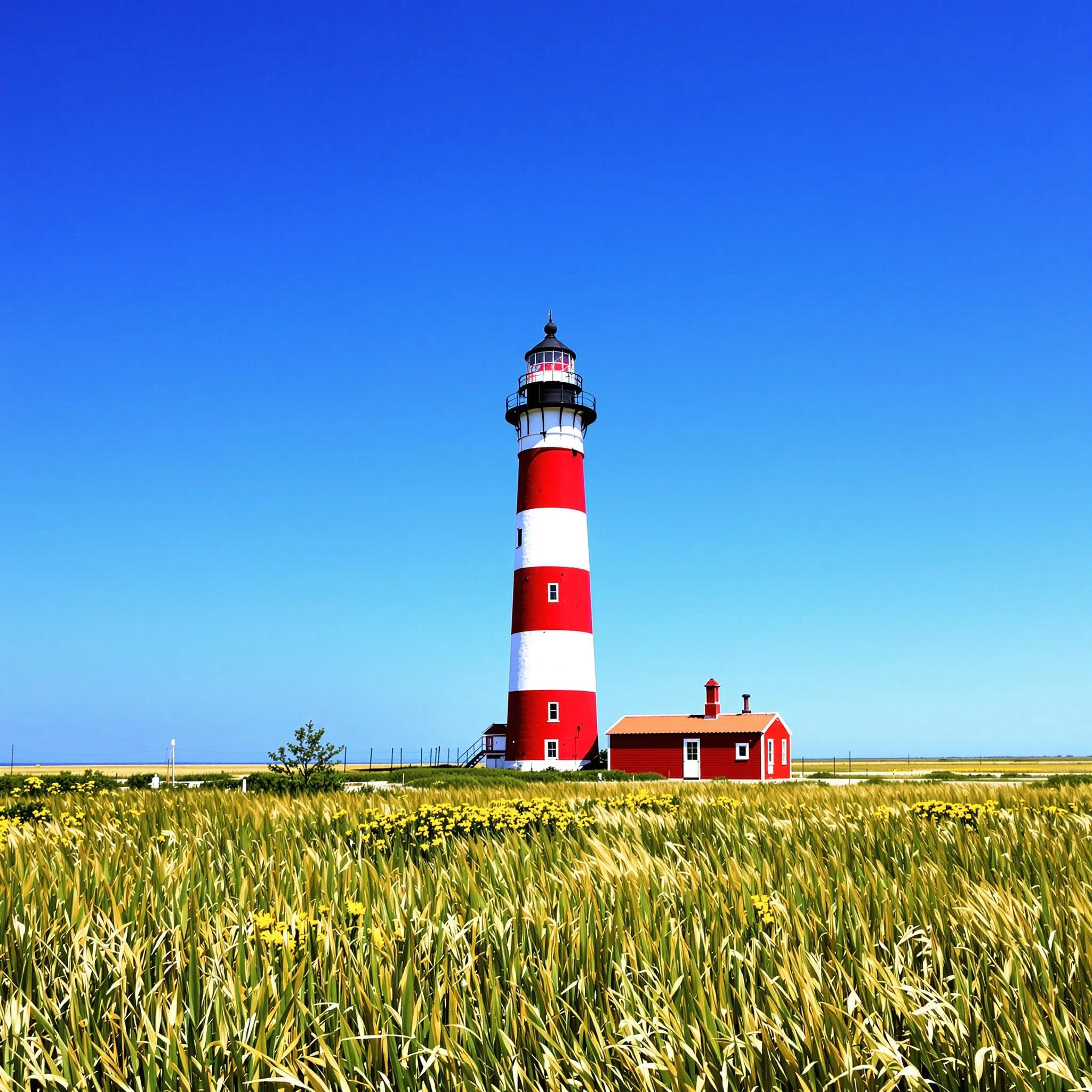 Postkartenmotiv Westerheversand: Warum dieser Leuchtturm ein Muss ist