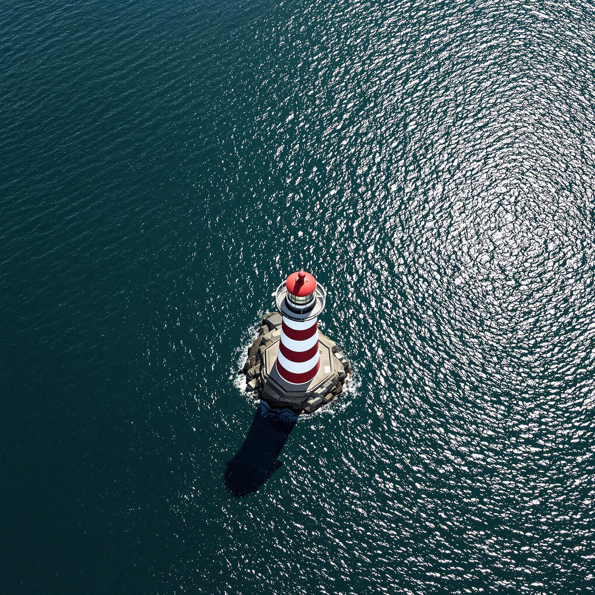 Roter Sand: Der einsamste Leuchtturm Deutschlands und seine Geschichte