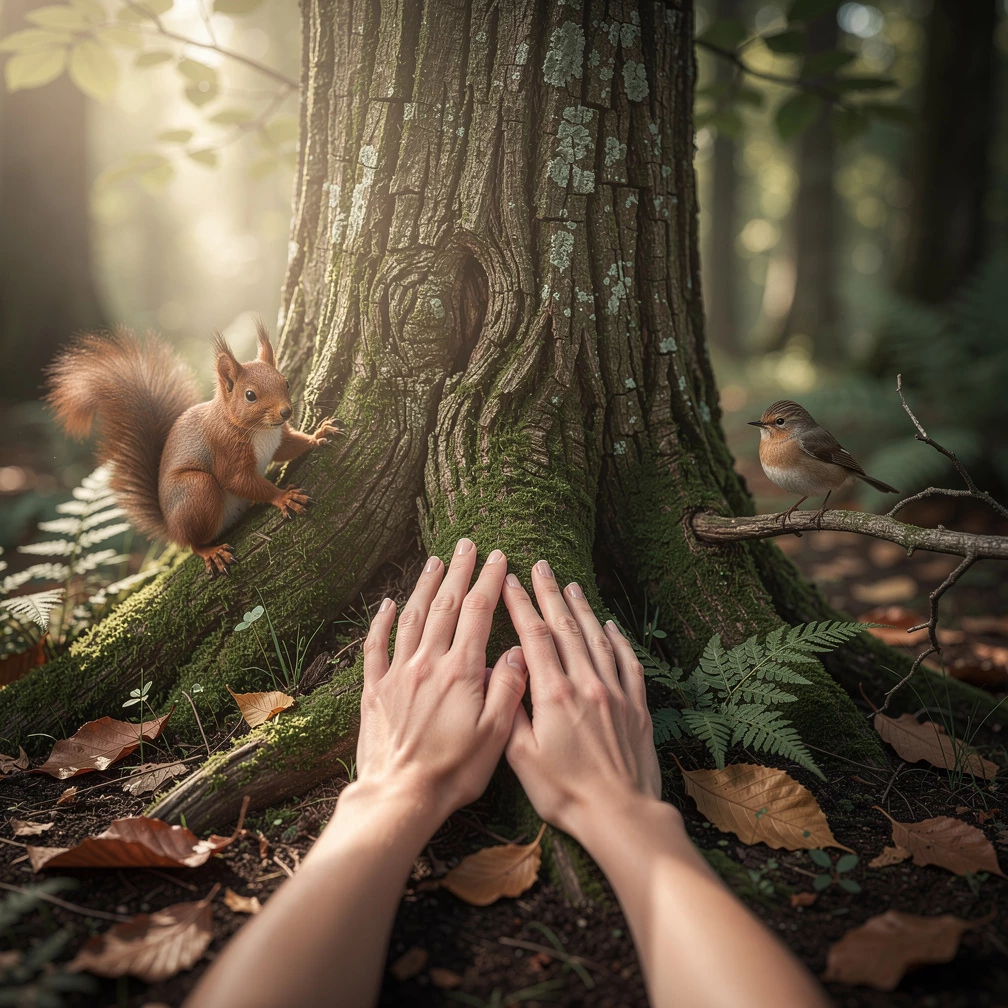 Die Sprache der Bäume: Wie Wälder kommunizieren, Energie schenken und uns wieder mit der Natur verbinden