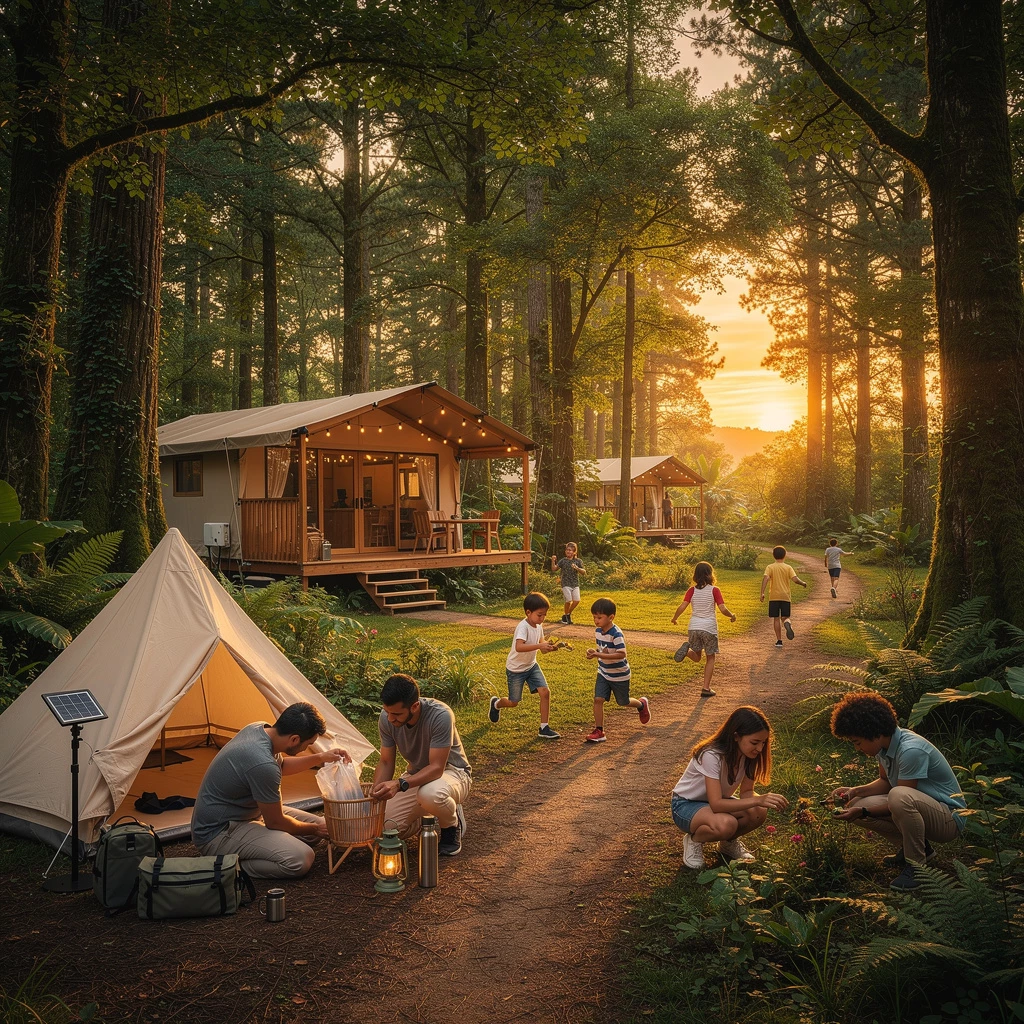 Camping oder Glamping? Was passt für meine Familie?