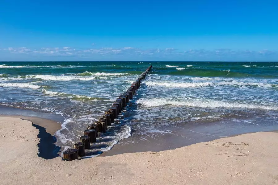 De prachtige stranden van Rügen
