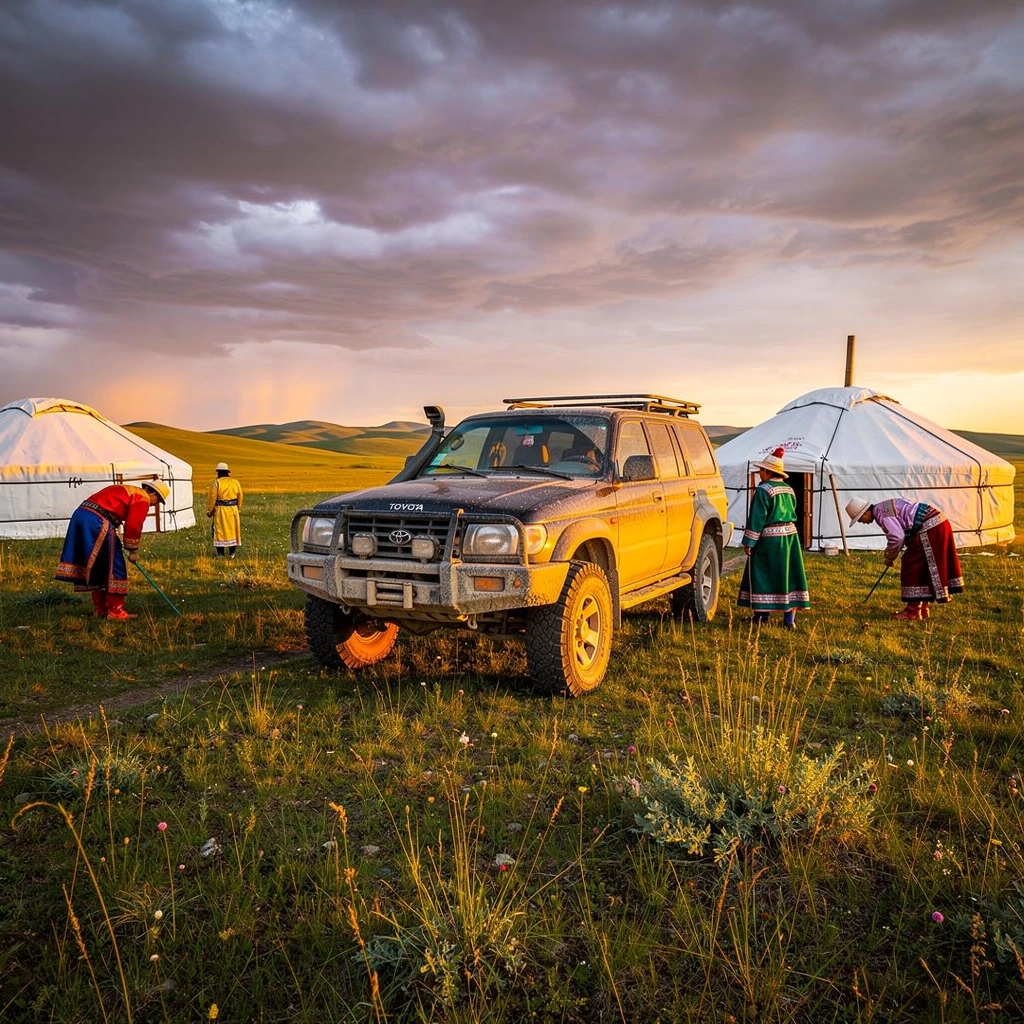 Besser als Fernsehen: Mit dem 4x4-Anbieter Mongolia.com.co & SIXT Mongolia auf den Spuren von "Physical: Asia"