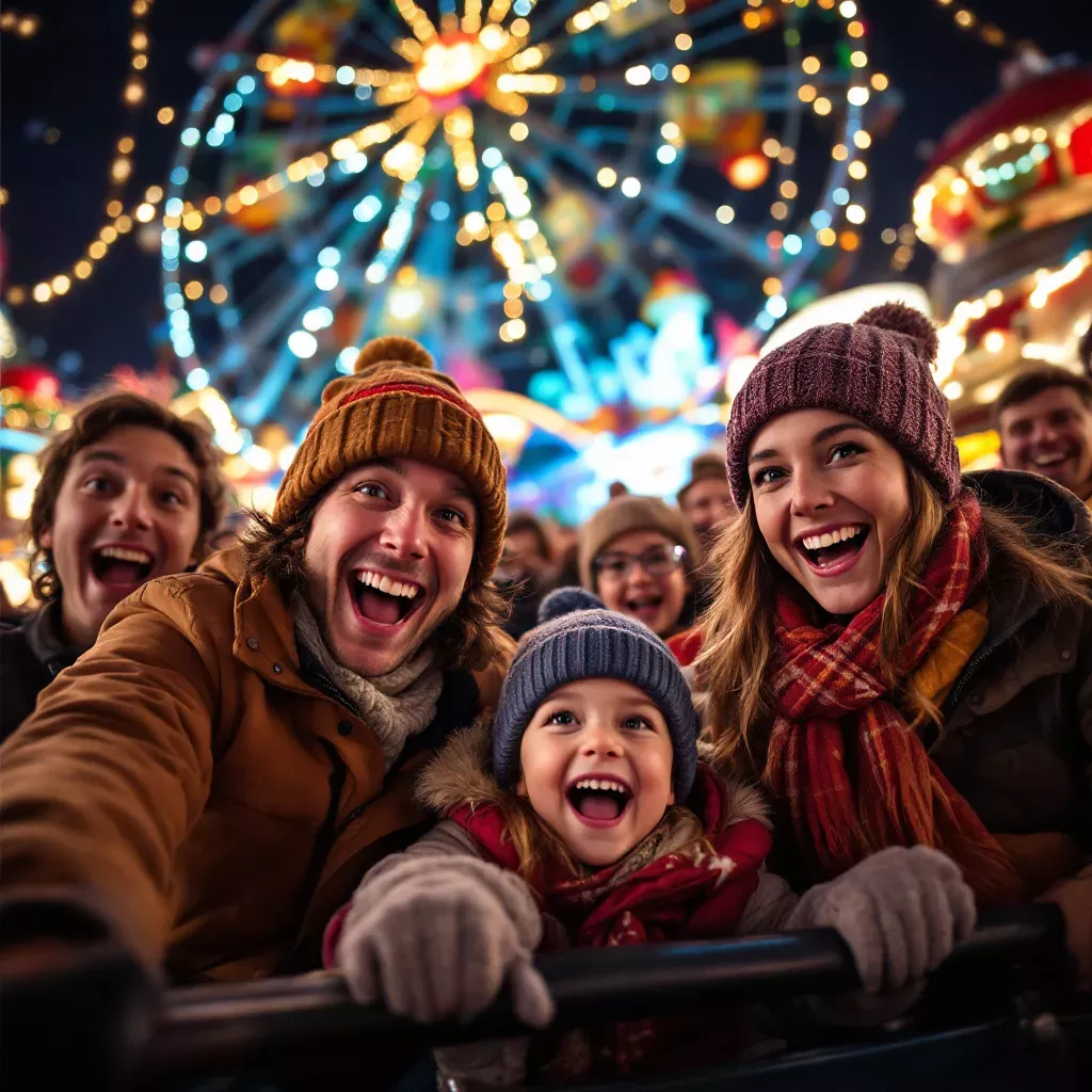 Das Phantasialand in Brühl - auch im Winter