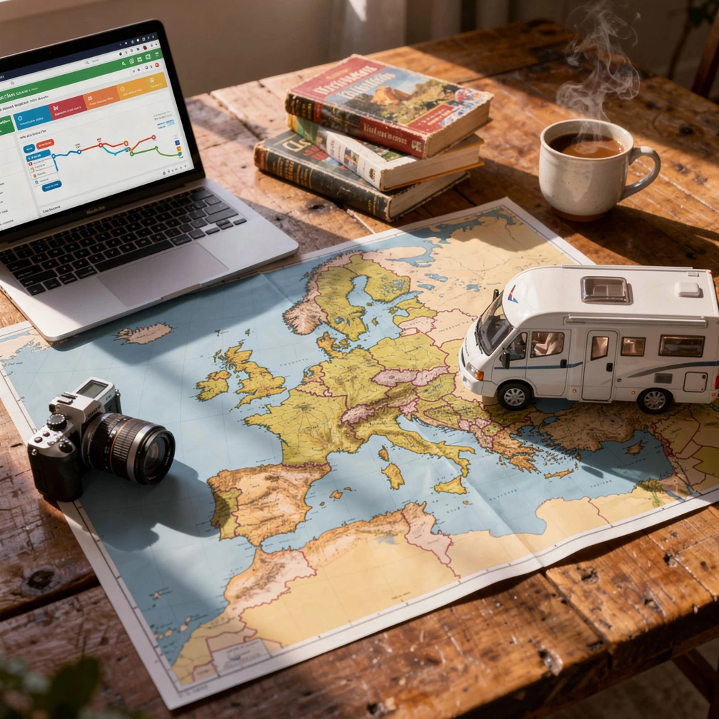Wohnmobiltour durch Europa – Routen, Tipps und Stellplätze