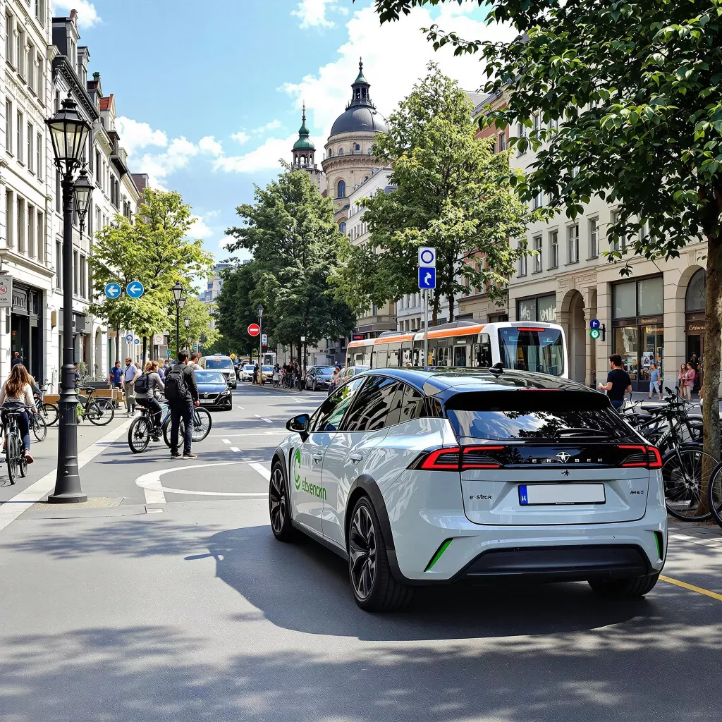 Nachhaltige Verkehrsmittel Städtereise München
