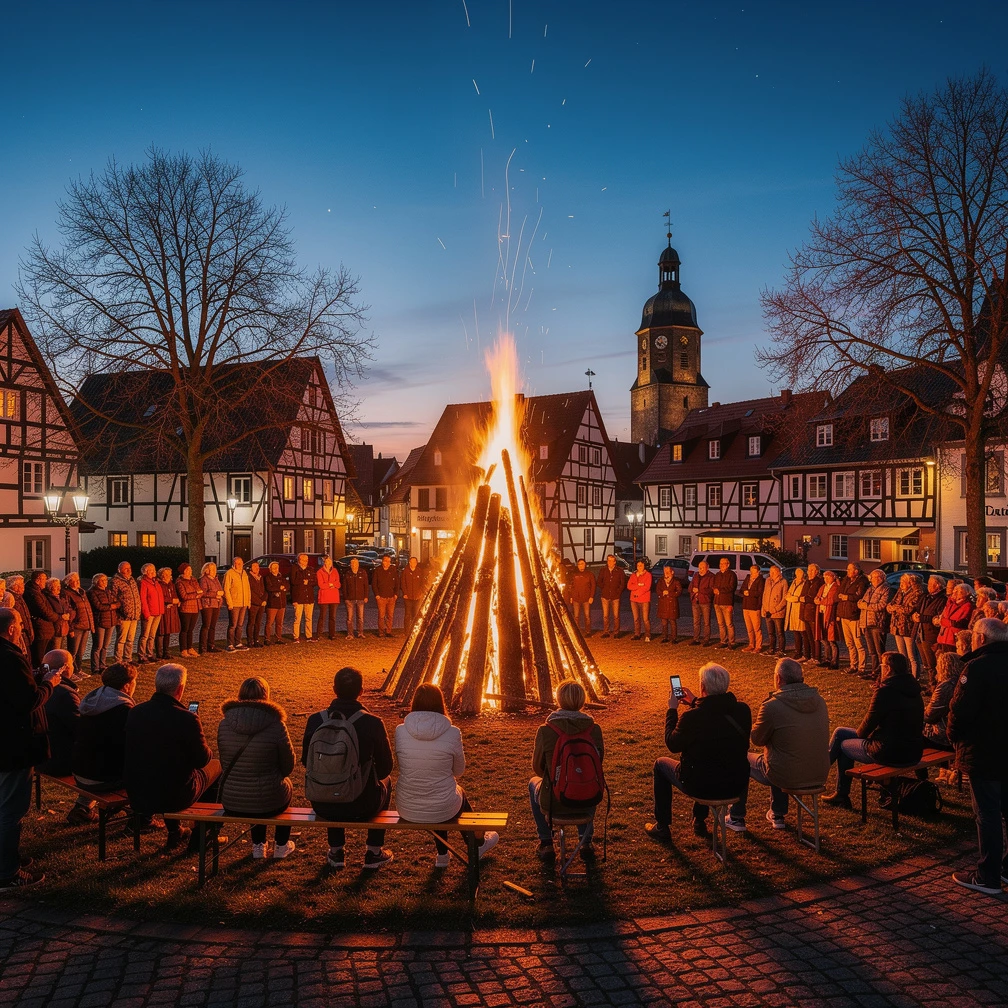 Osterfeuer 2026: Die schönsten Orte Deutschlands