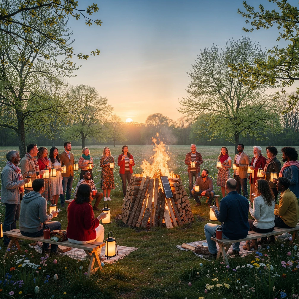 Osterfeuer 2026: Die schönsten Orte Deutschlands