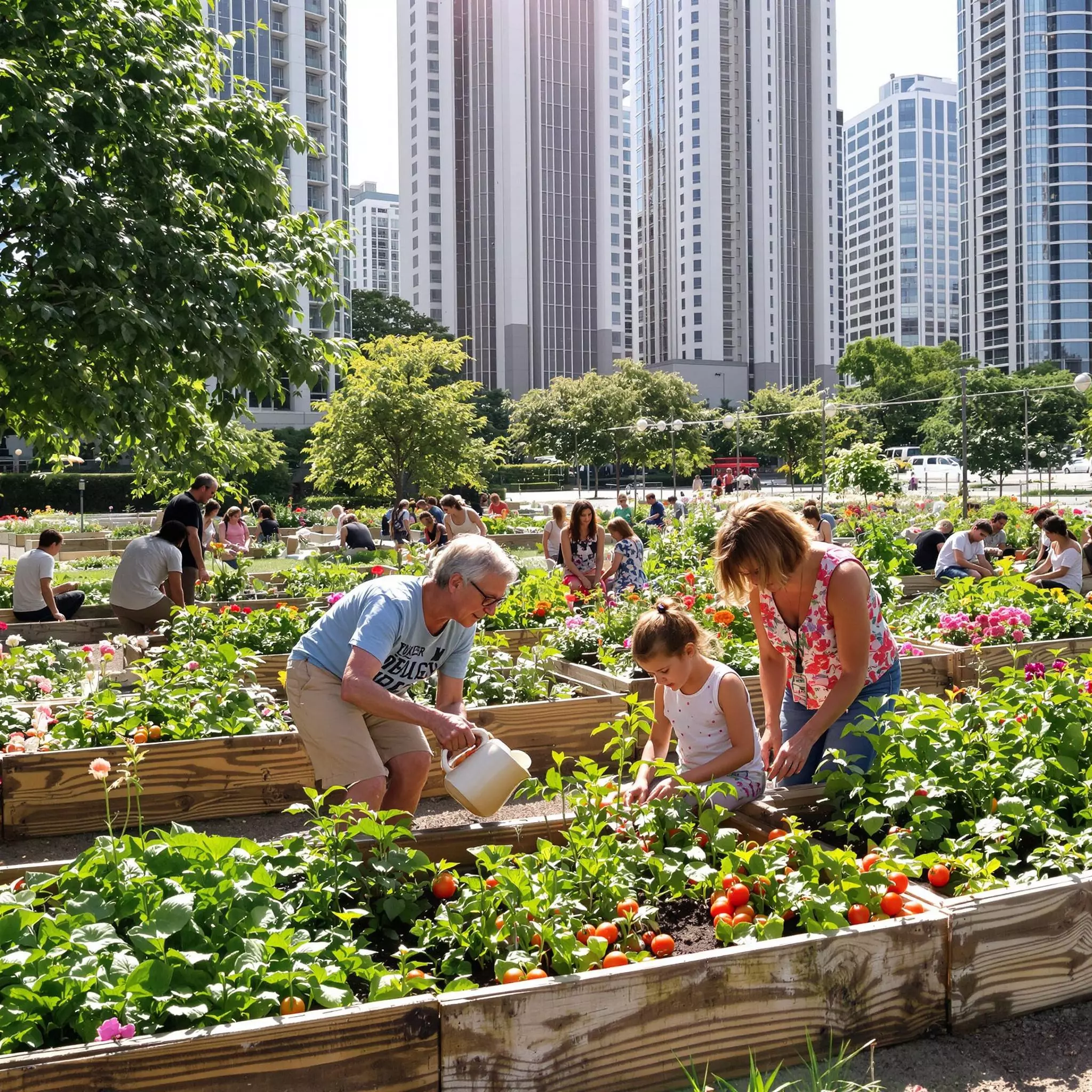 Urban Gardening: Gemeinschaftsgärten in Großstädten entdecken