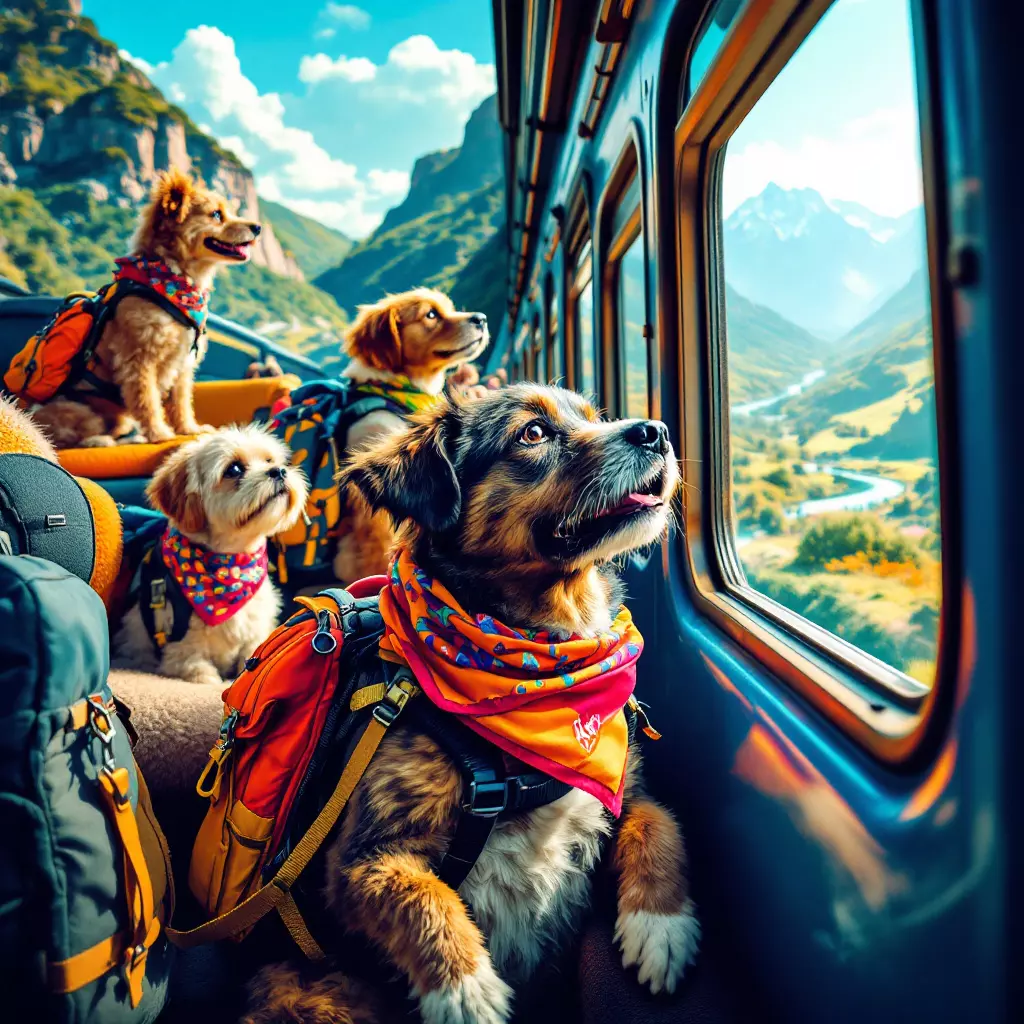 Stressfreies Reisen mit Hund und Bahn