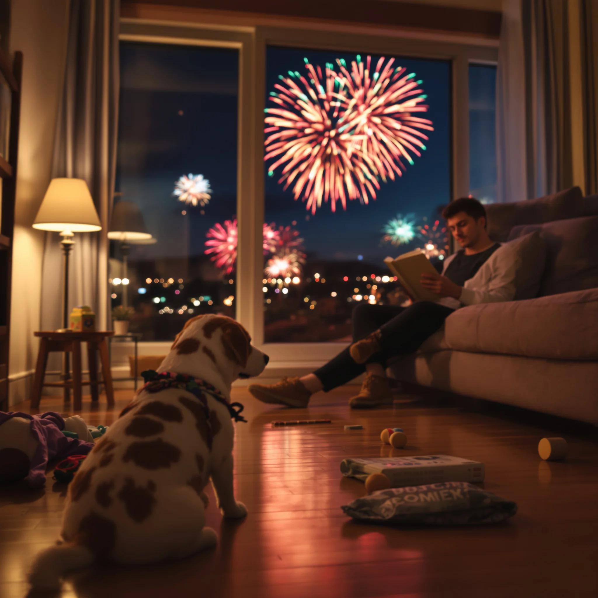 Silvester mit Hund – was solltest du beachten?