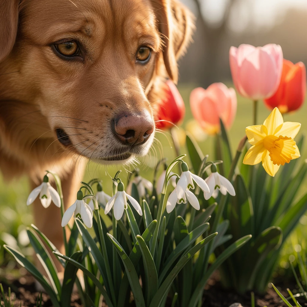 Giftige Frühjahrsblüher für Hunde: Gefahr durch Blumenzwiebeln