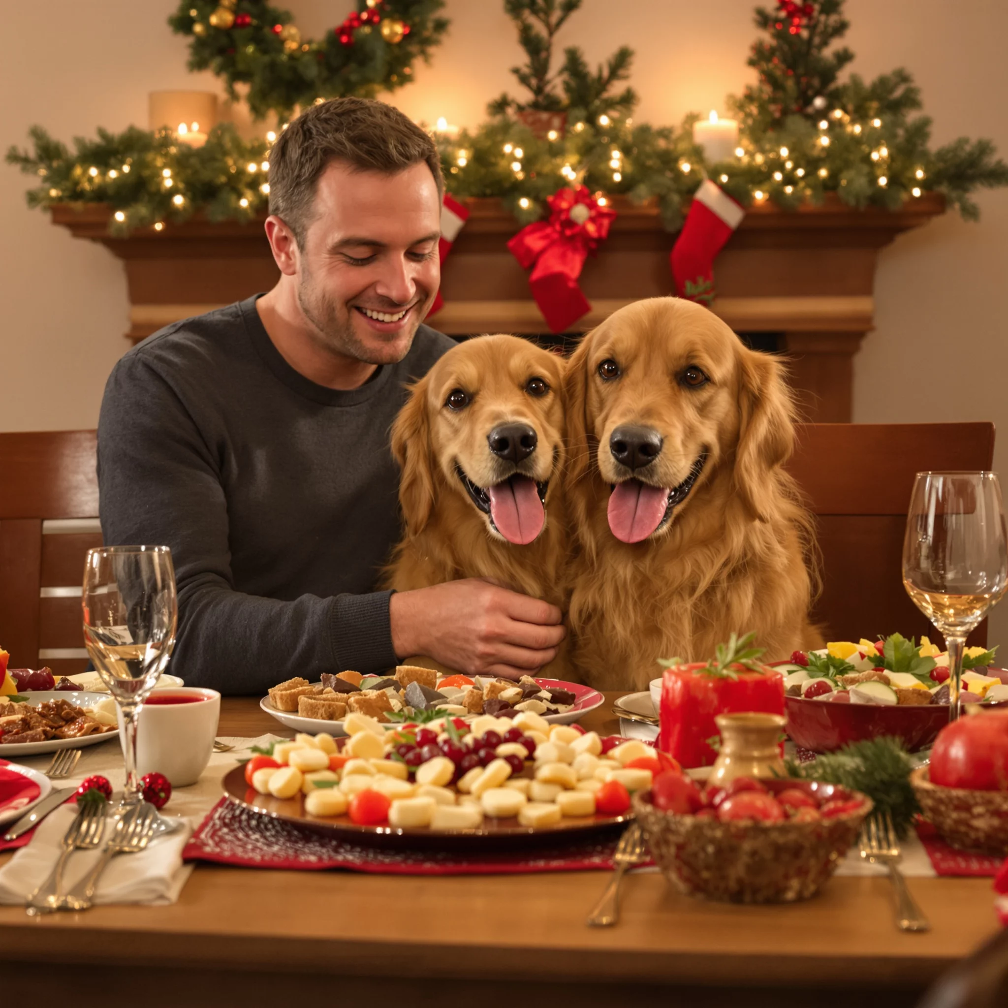 Festessen mit dem Vierbeiner: Bitte keine Geflügelknochen!