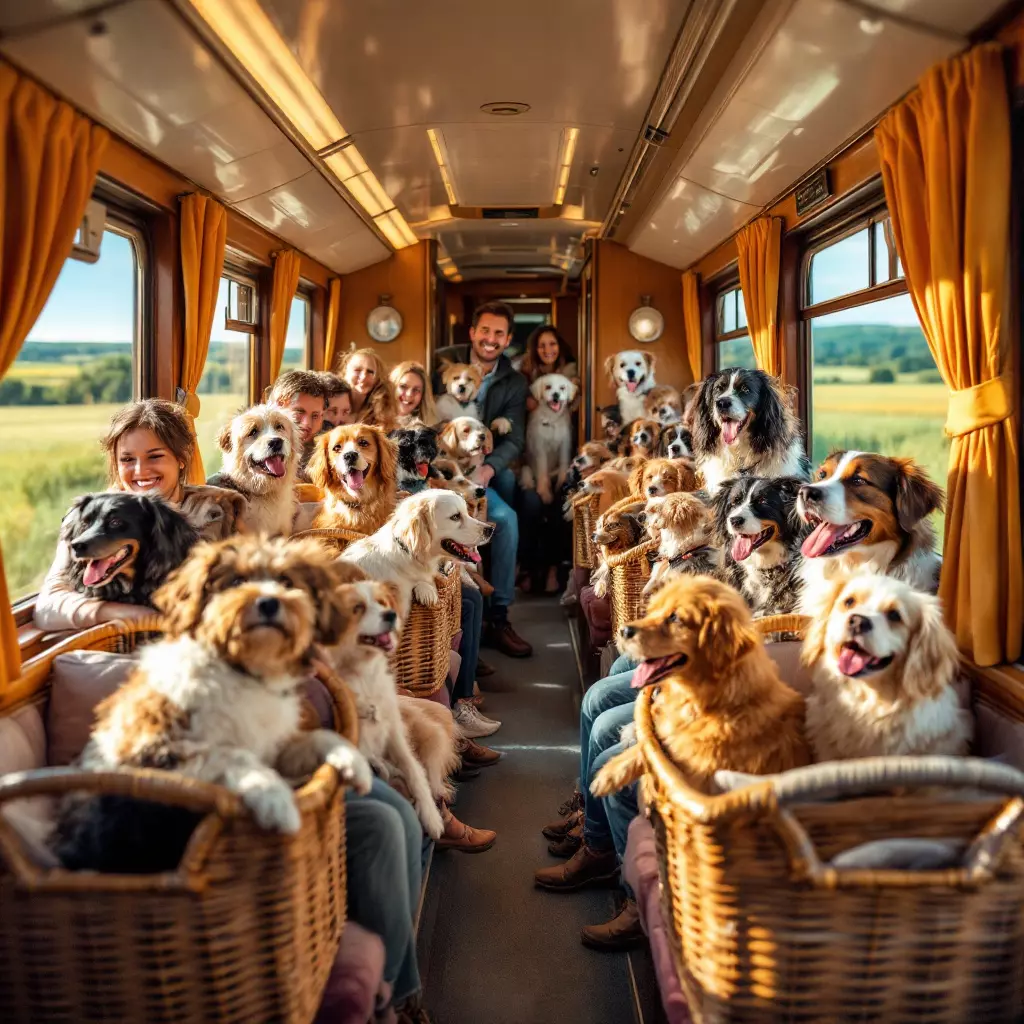 Stressfreies Reisen mit Hund und Bahn