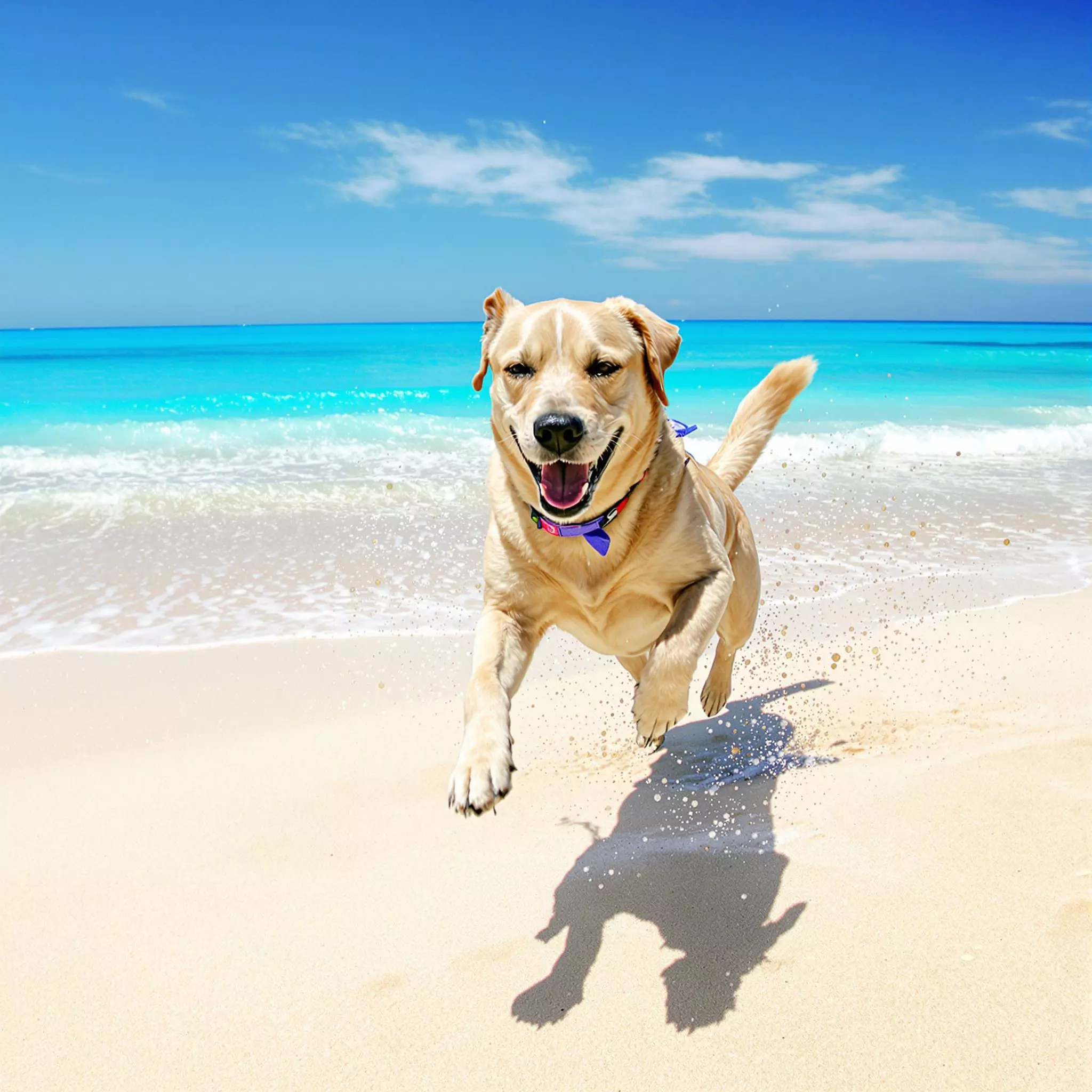 Strandspiele und Freizeitaktivitäten für Hunde