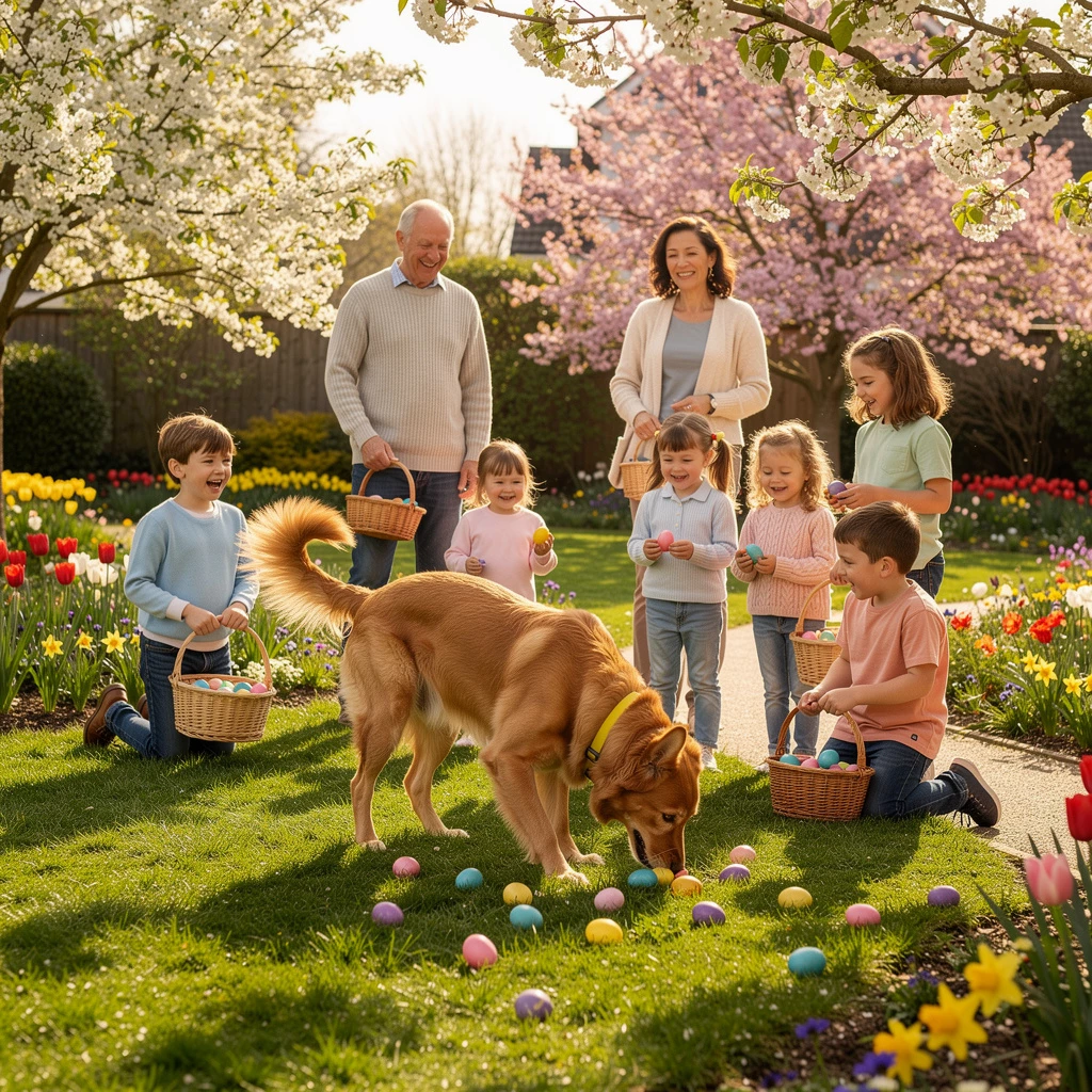 Ostern mit Hund: Geschenke, Spiele & Sicherheitstipps