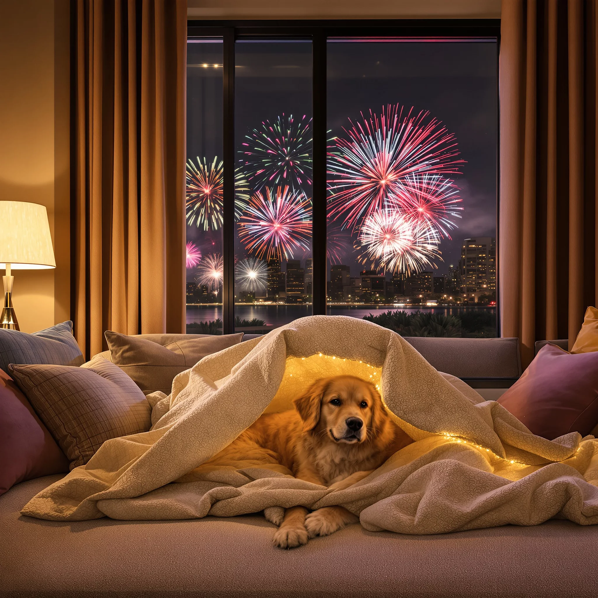 Silvester mit Hund – was solltest du beachten?