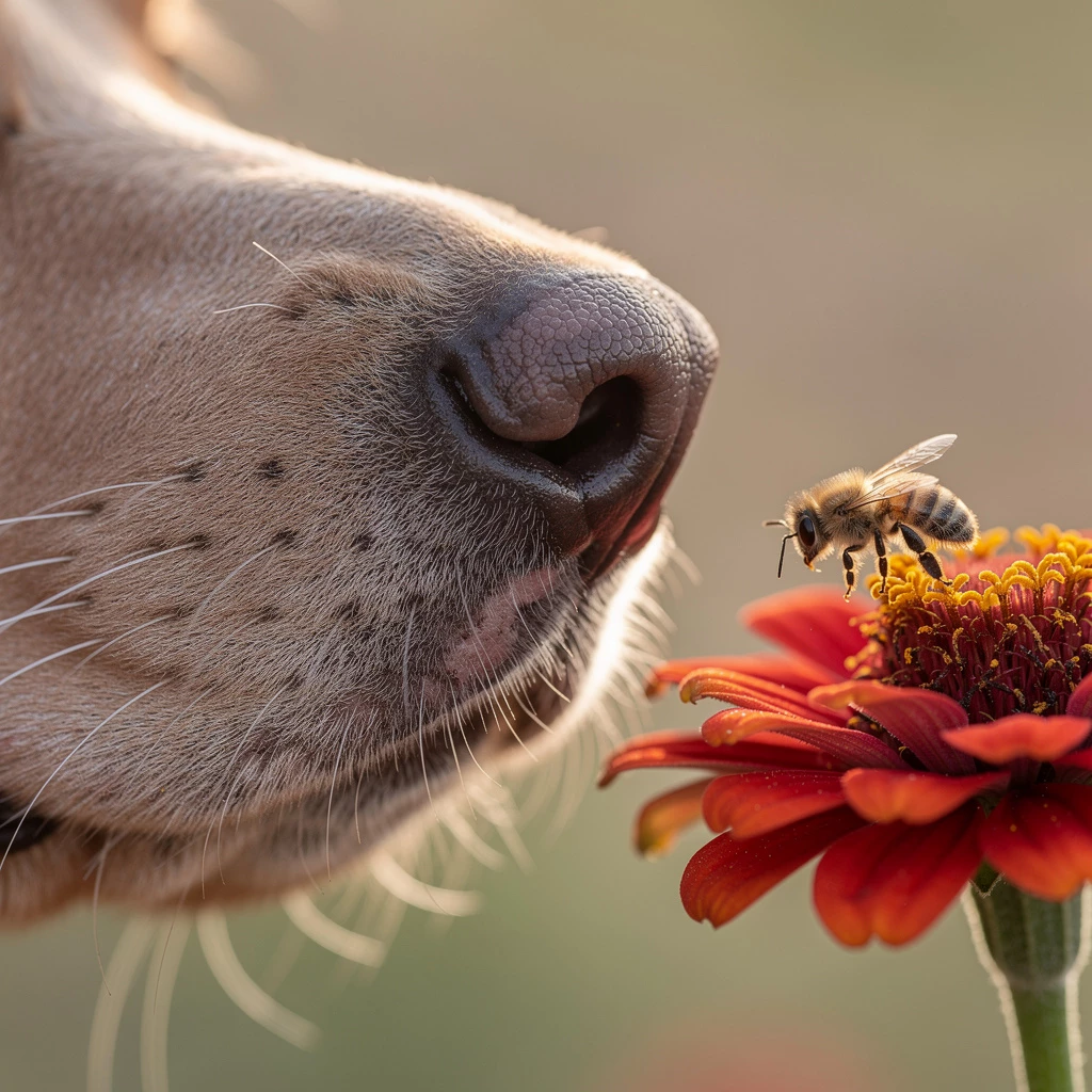 Gefahr Bienenstich: Allergische Reaktionen beim Hund erkennen und handeln