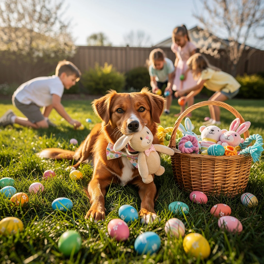 Ostern mit Hund: Geschenke, Spiele & Sicherheitstipps