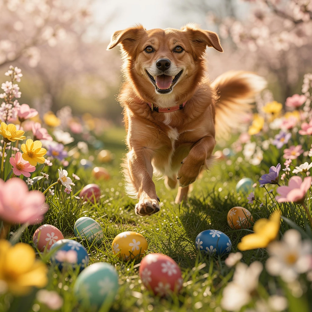 Ostern mit Hund: Geschenke, Spiele & Sicherheitstipps