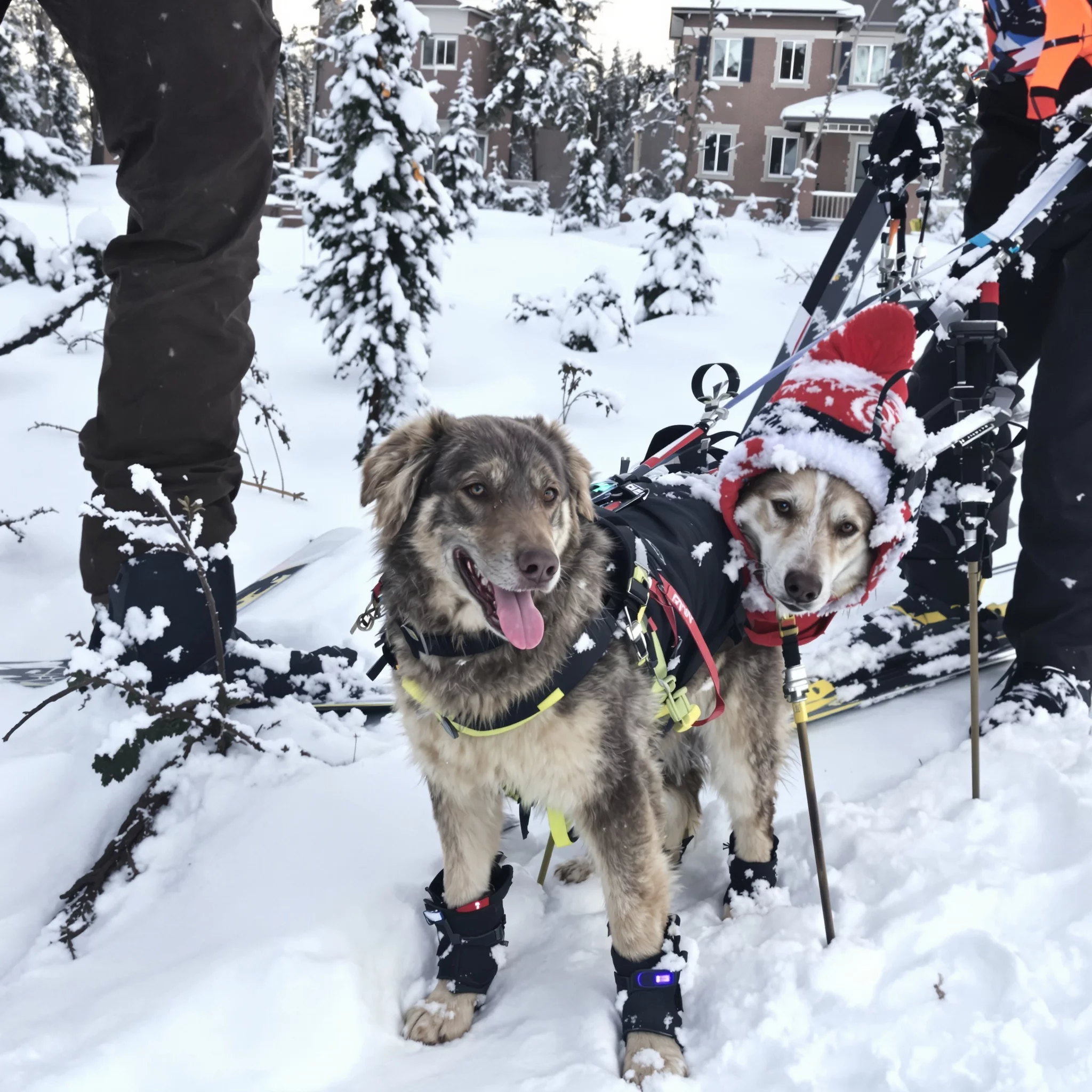Langlaufen mit Hund: Wintersport-Tipps für verschneite Loipen mit Vierbeiner