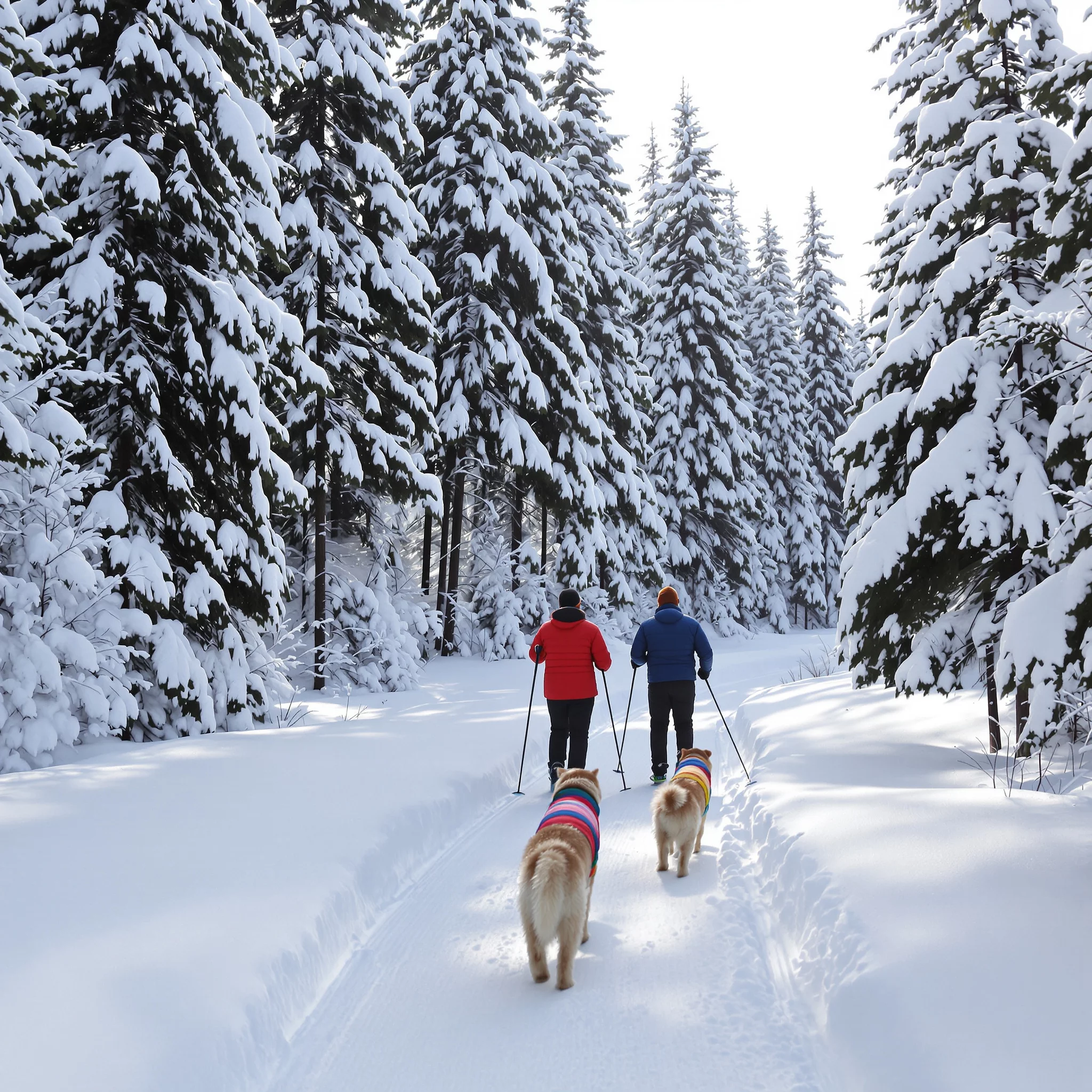 Langlaufen mit Hund: Wintersport-Tipps für verschneite Loipen mit Vierbeiner