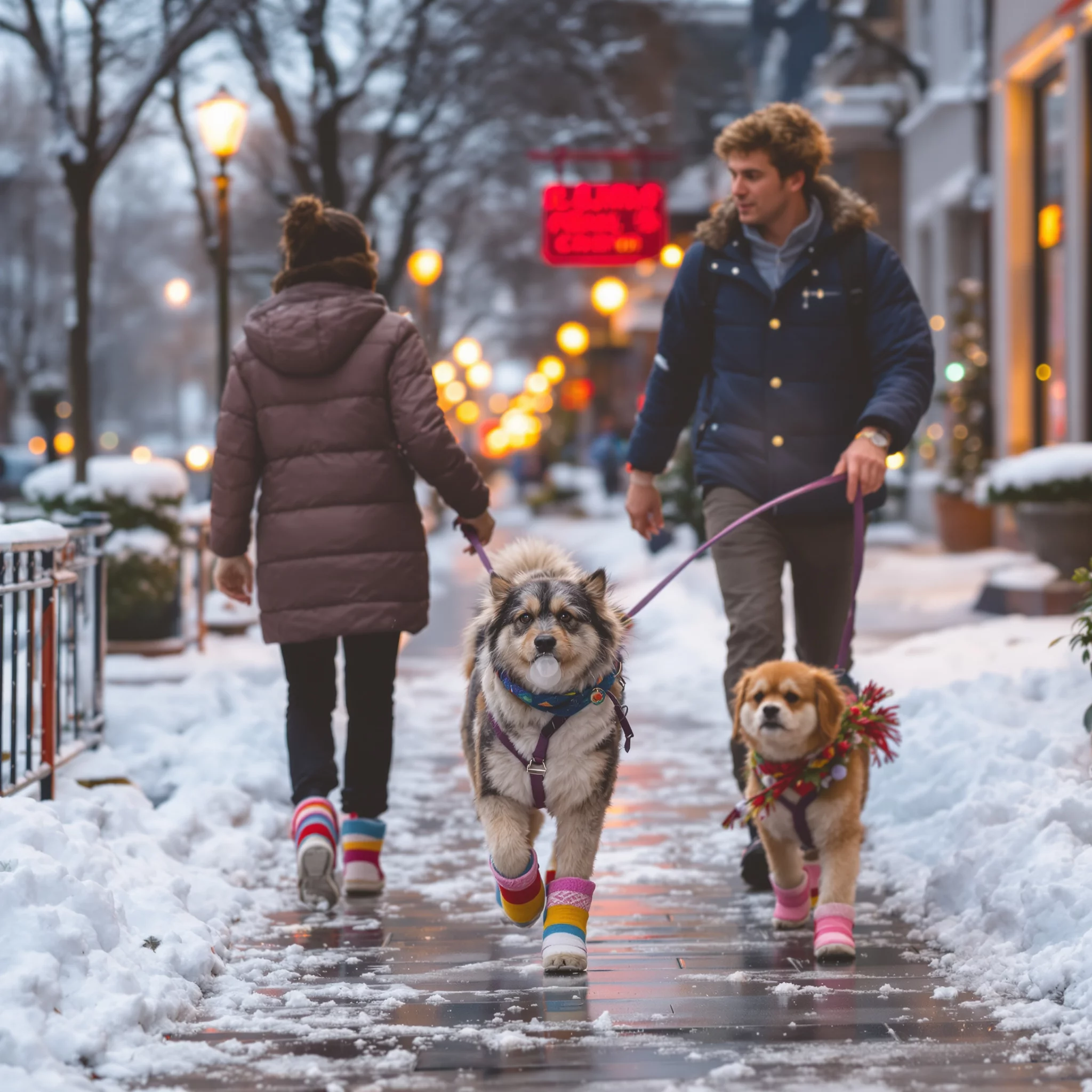 Winterstart mit Hund: Tipps für Hundeschuhe, Hundemäntel & Pfotenpflege