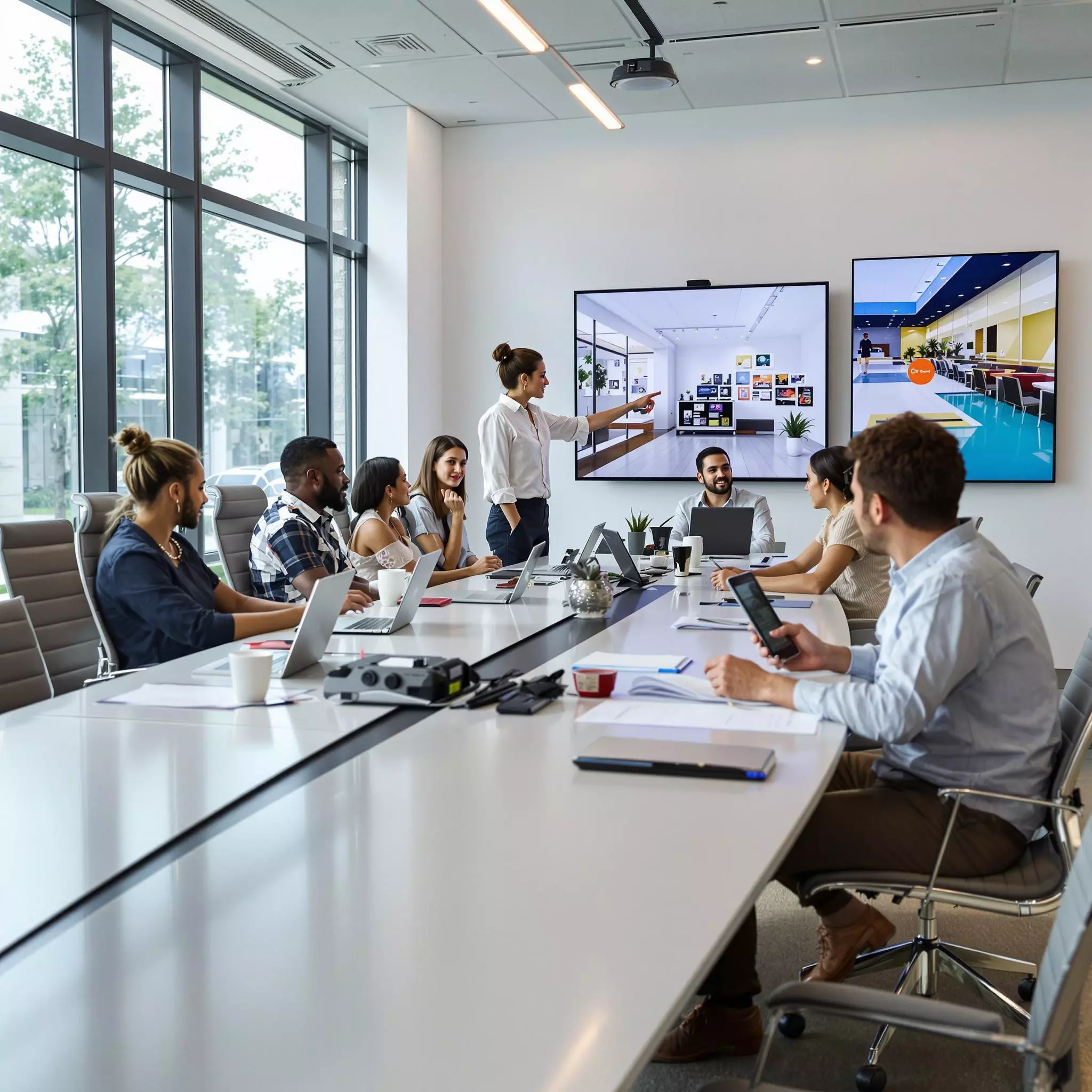 Zusammenarbeit mit Dienstleistern und Partnern in der MICE-Branche