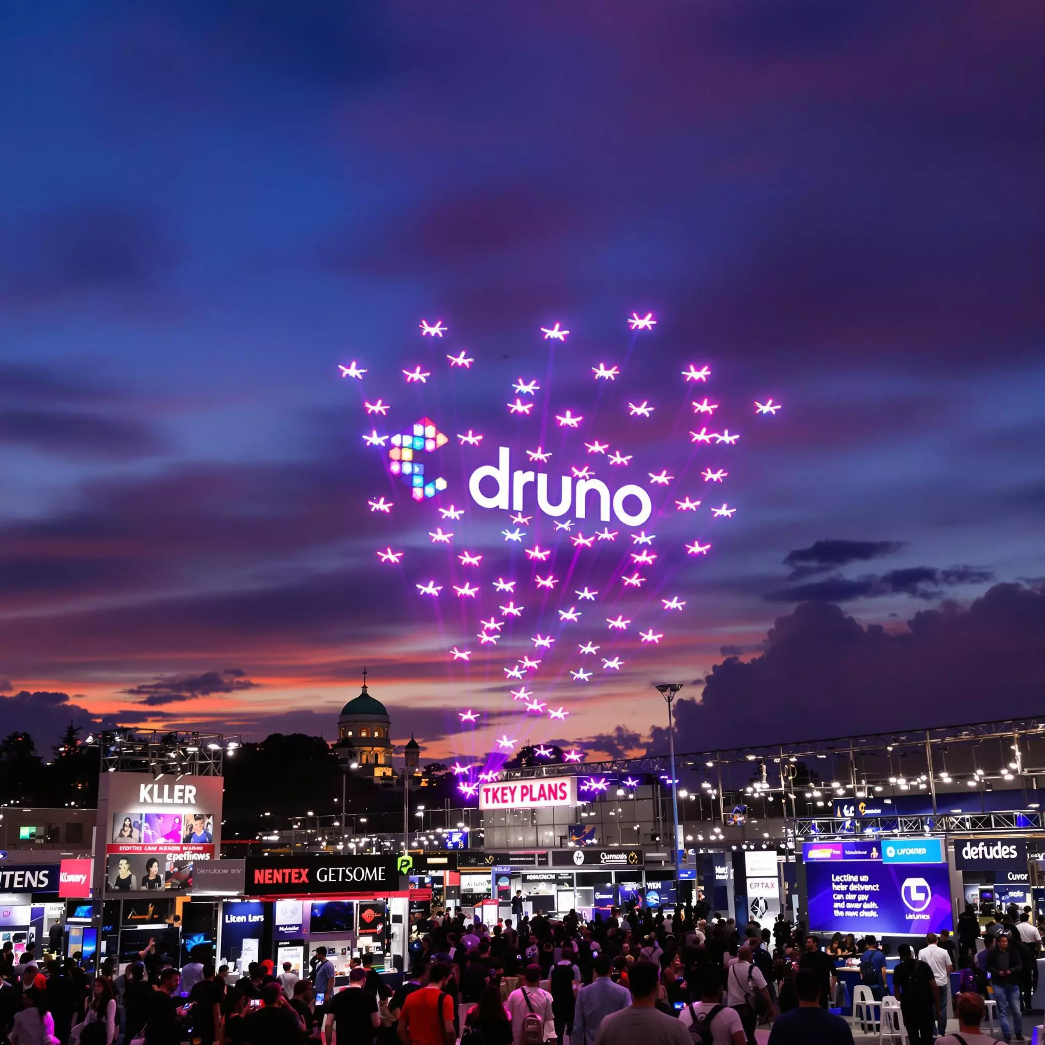 Einsatz von Drohnen für beeindruckende visuelle Effekte