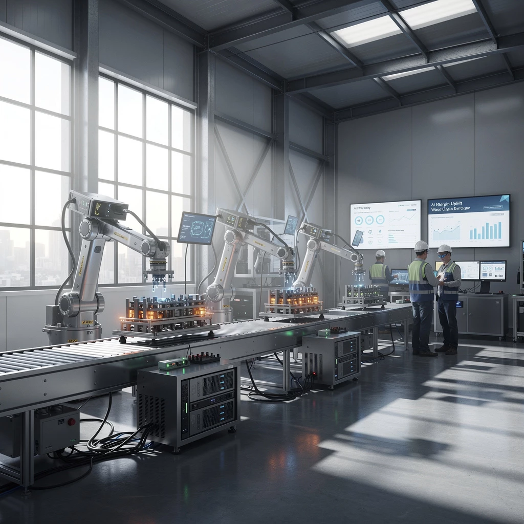 Wie KI bis 2026 der Haupttreiber für Margengewinne in der Produktion wird