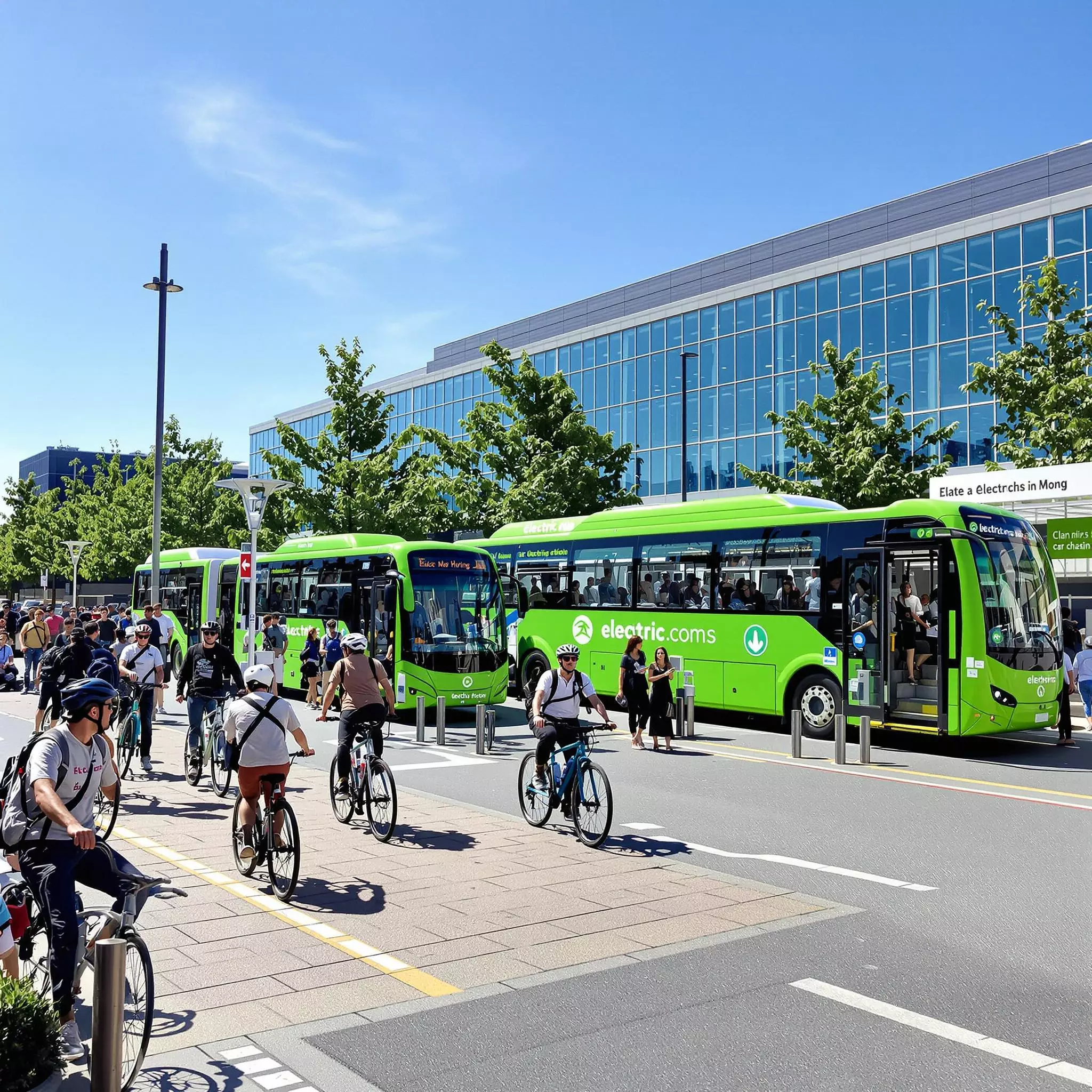 Umsetzung von energieeffizienten Transportlösungen für Teilnehmer