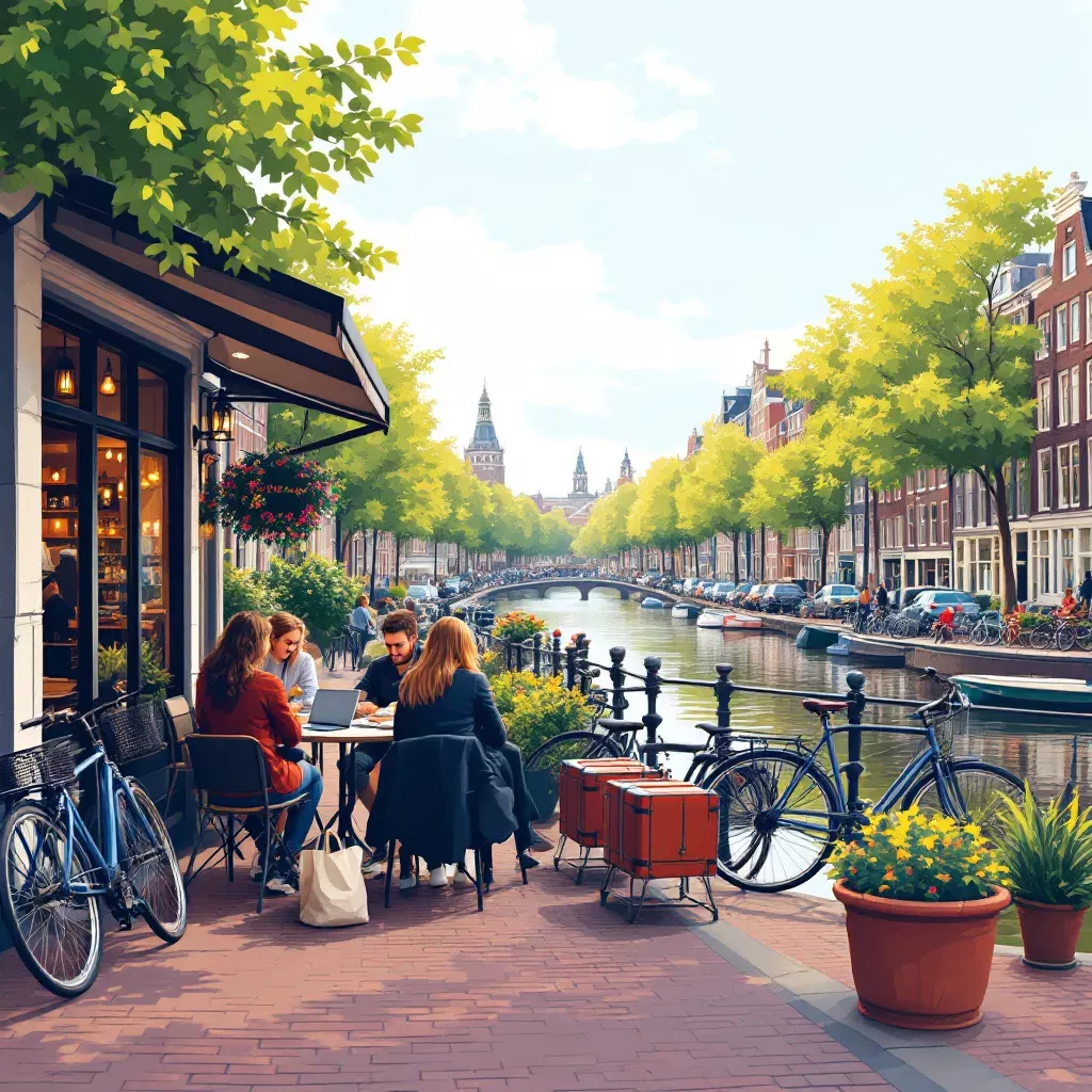 Die nächste Geschäftsreise nach Amsterdam