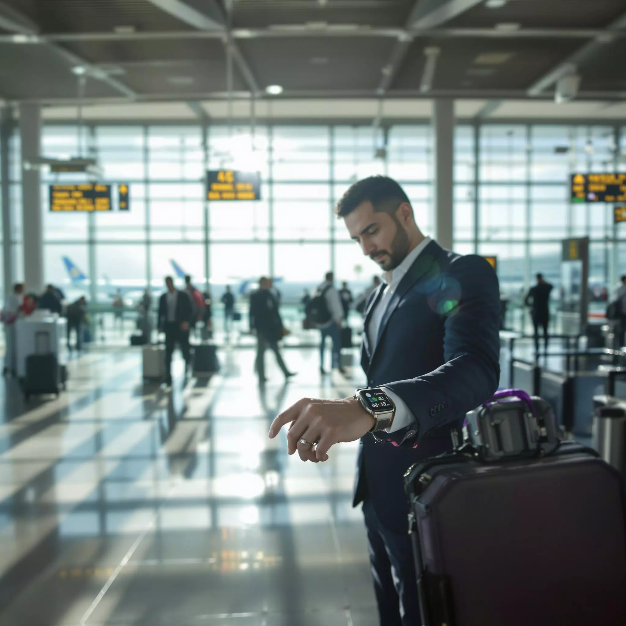 Smartwatches für effizientes Zeitmanagement auf Geschäftsreisen