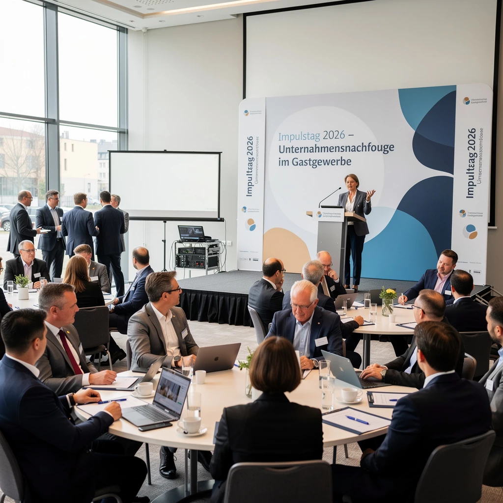Impulstag 2026 – Unternehmensnachfolge im Gastgewerbe: Orientierung, Austausch & praxisnahe Einblicke