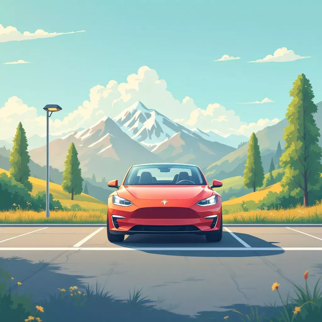 Mit dem E Auto auf Geschäftsreise