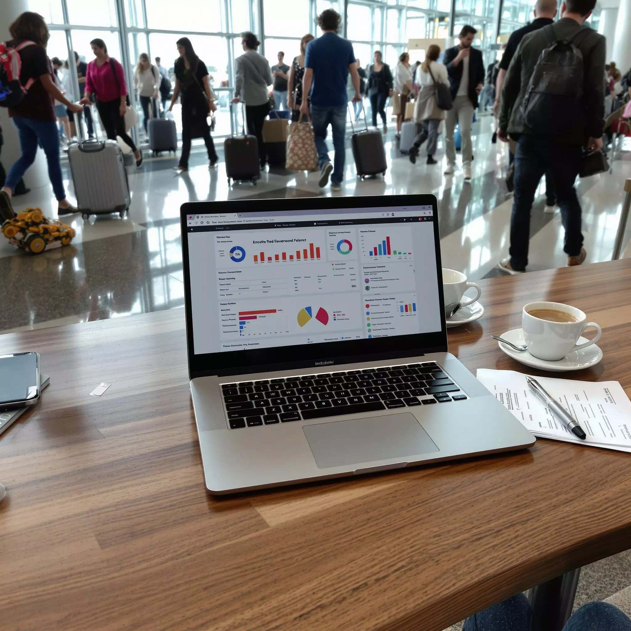 Komfortable und tragbare Laptops für den Geschäftsreisenden