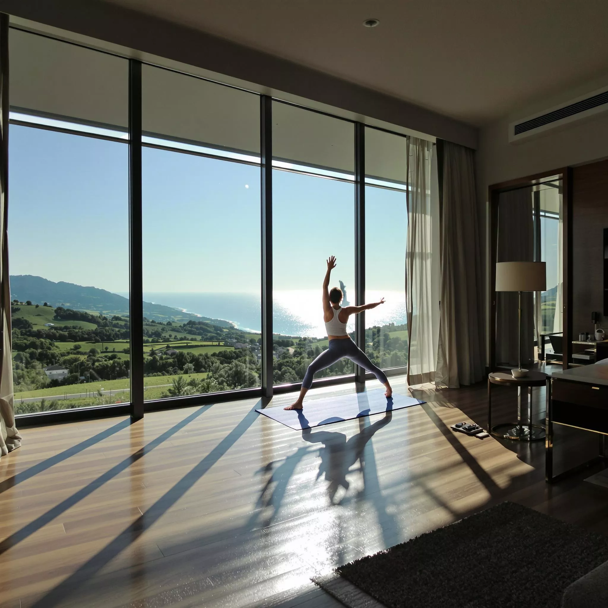 Businesstravel und Gesundheit - Fitnessübungen auf der Geschäftsreise