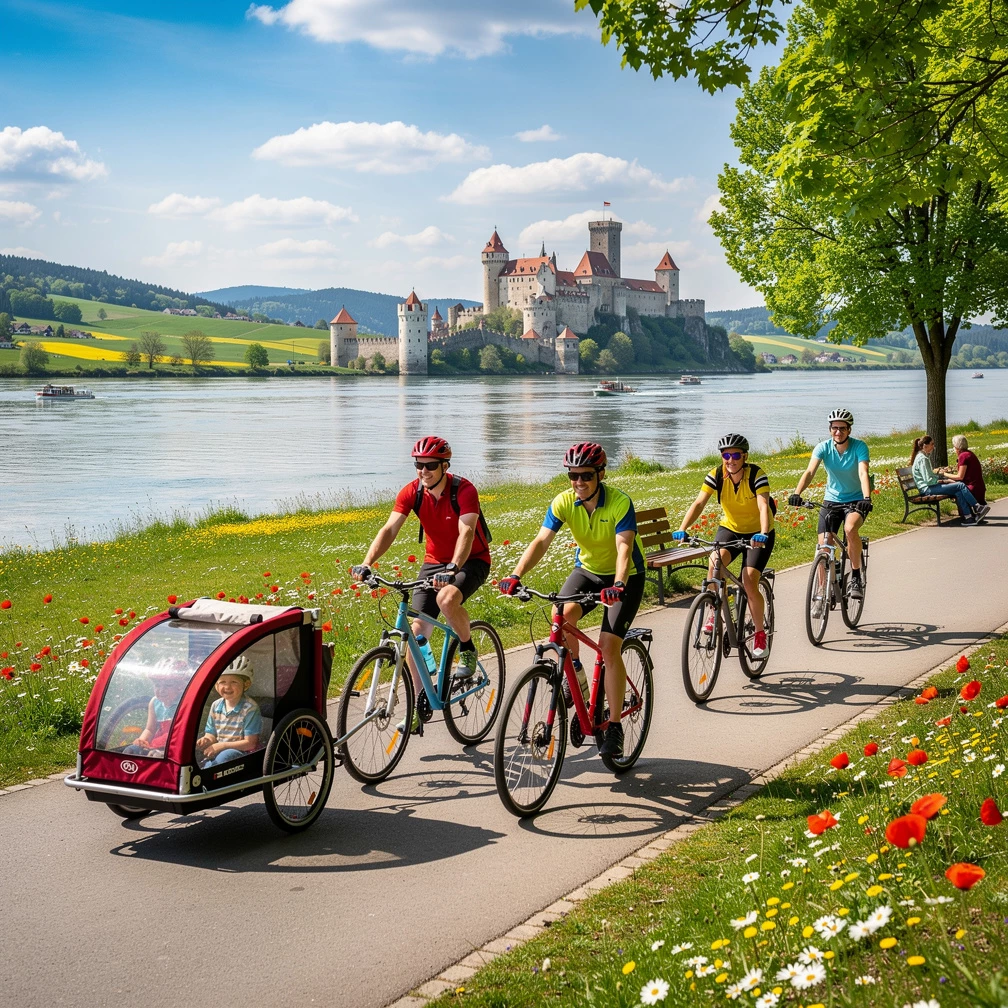 10 der familienfreundlichsten Radrouten in Deutschland und Österreich
