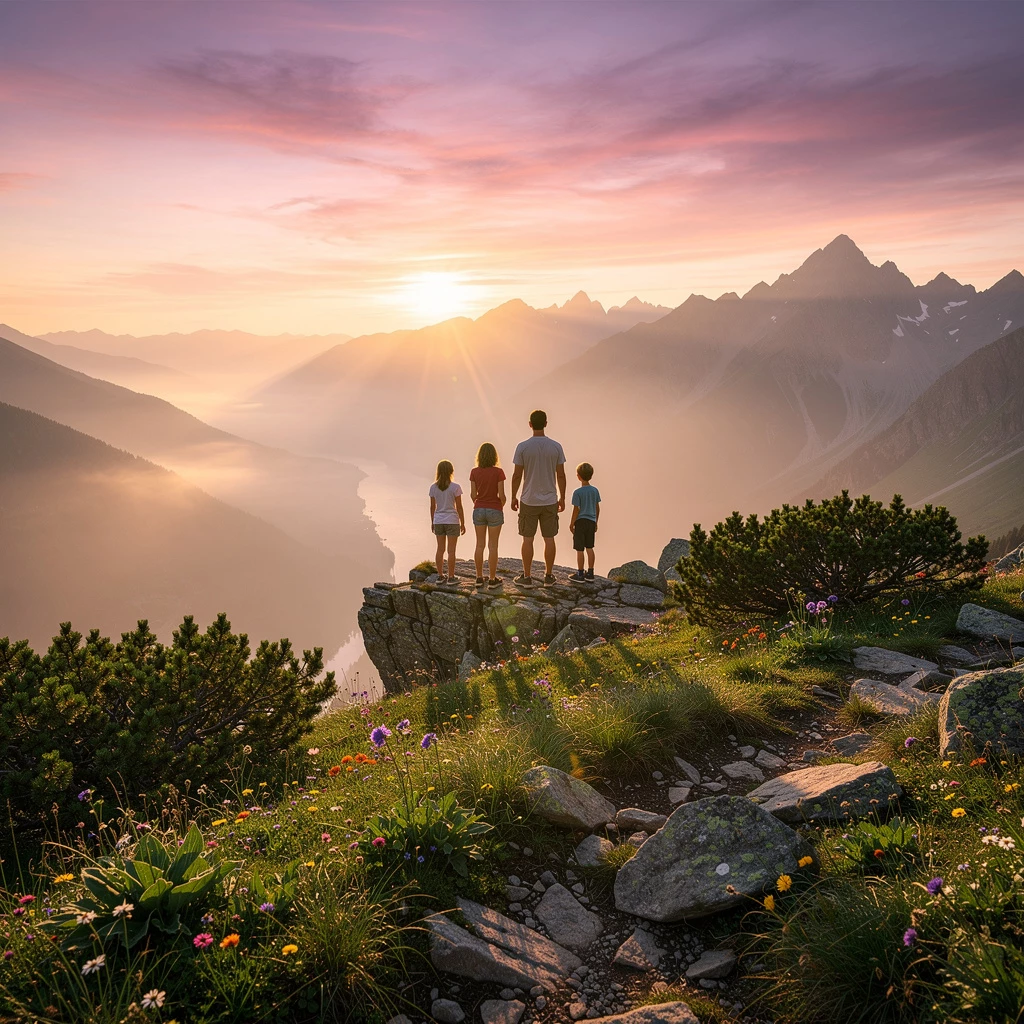 Kurzurlaub Berge mit Kindern: stressfrei planen