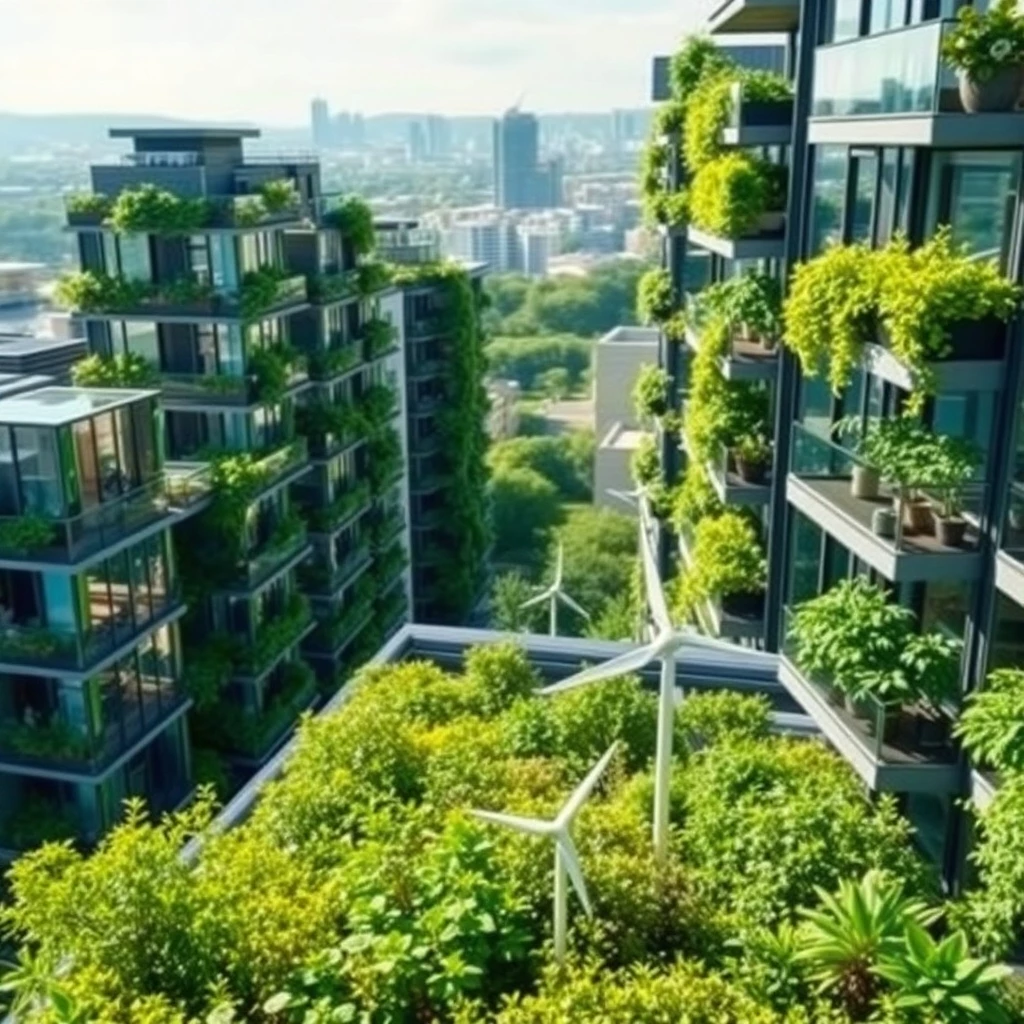 grünes wohnen in der zukunft